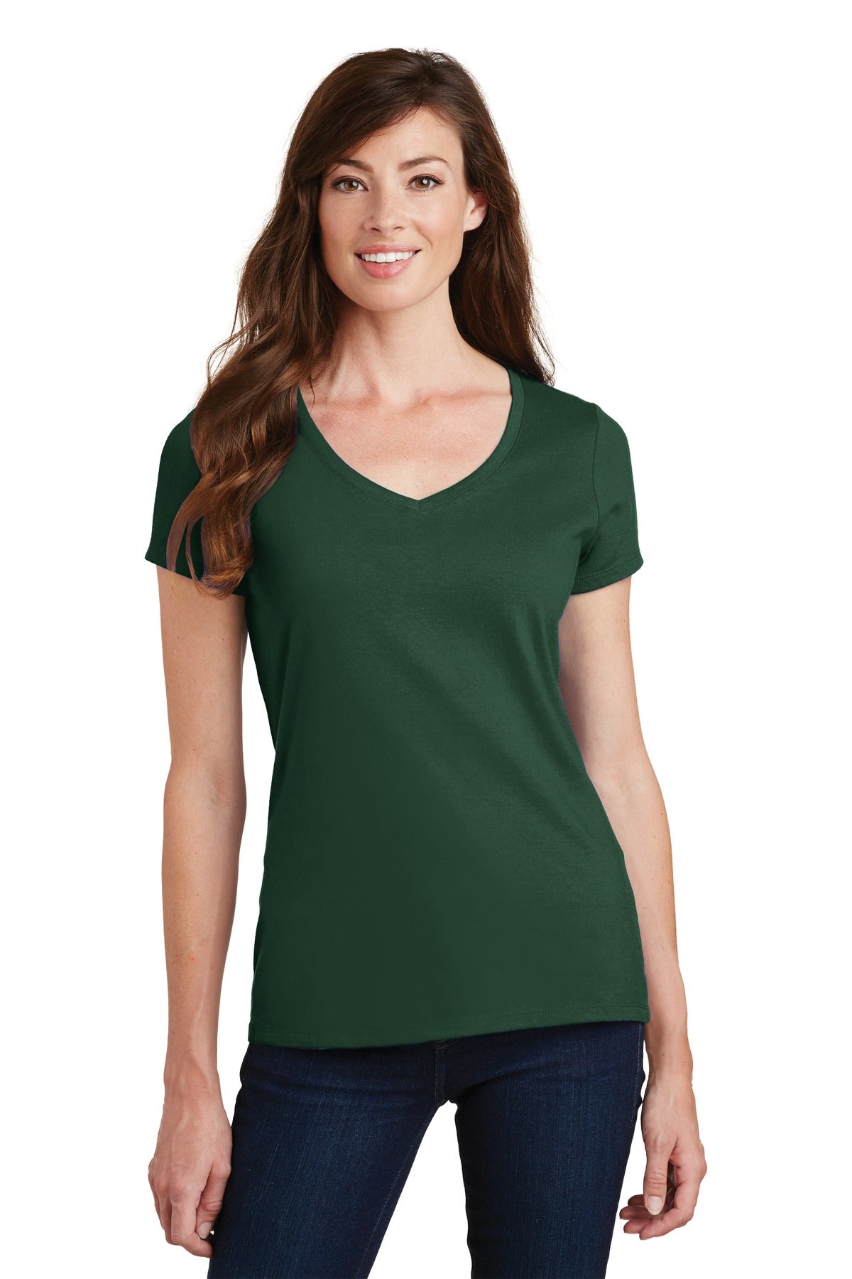 Port & Company ® Women's Fan Favorite V-Neck Tee. LPC450V