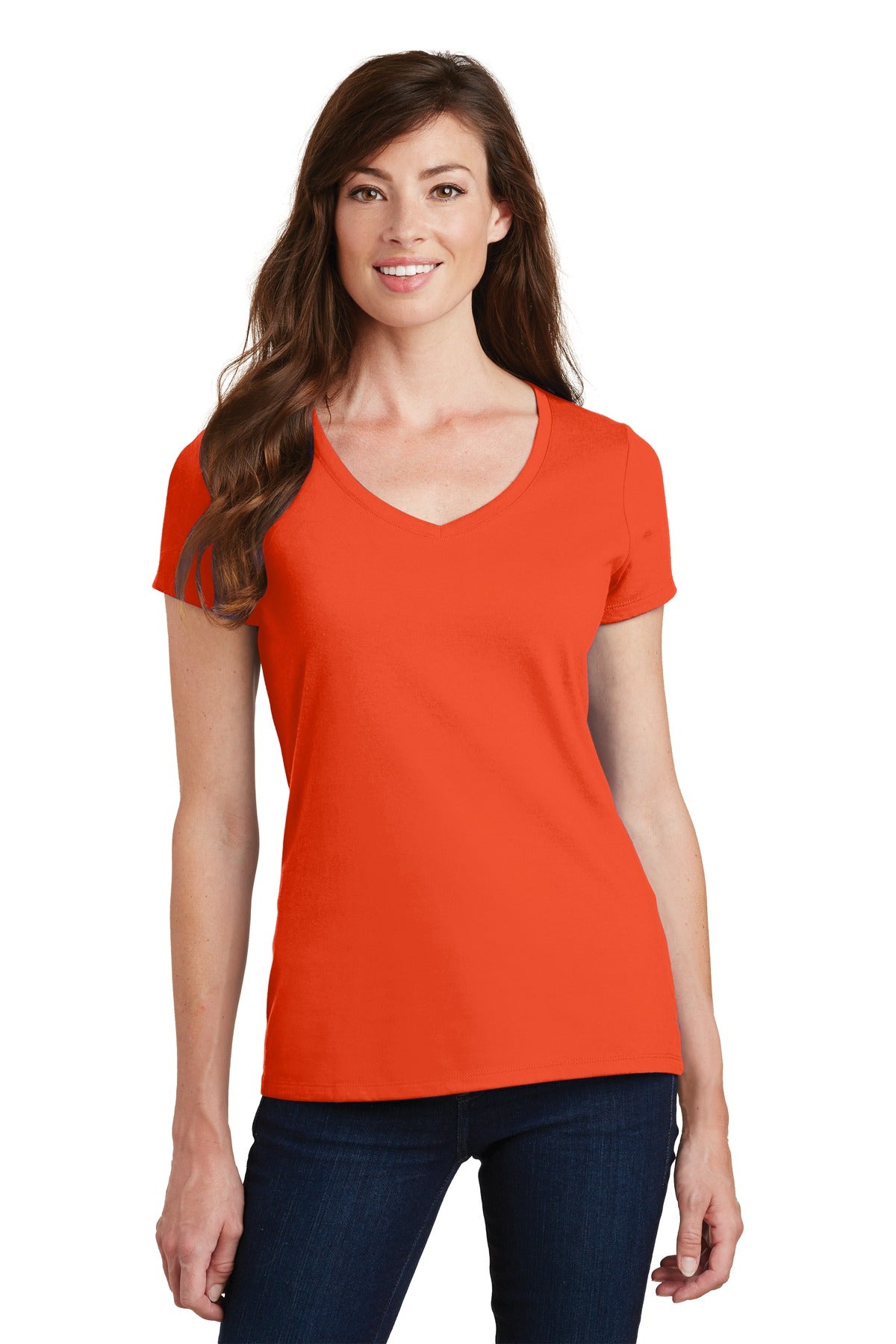 Port & Company ® Women's Fan Favorite V-Neck Tee. LPC450V