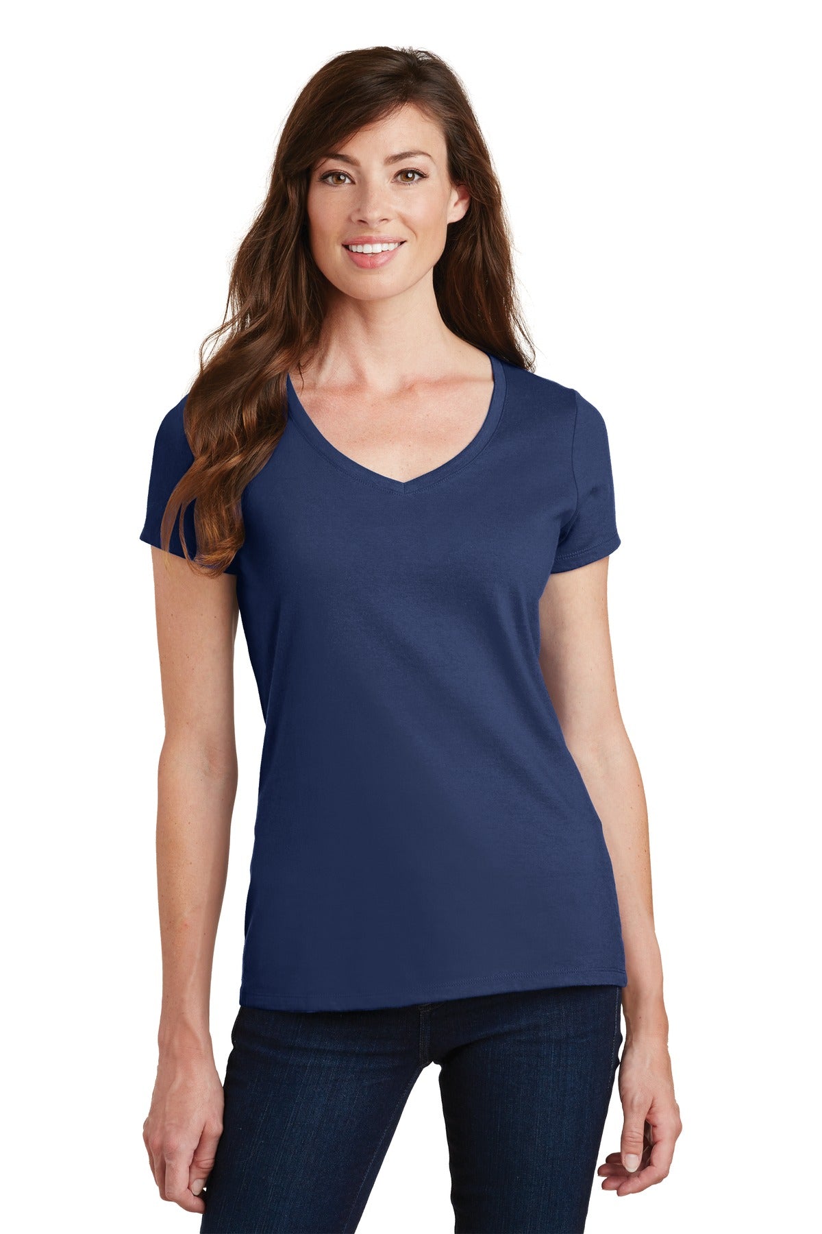 Port & Company ® Women's Fan Favorite V-Neck Tee. LPC450V