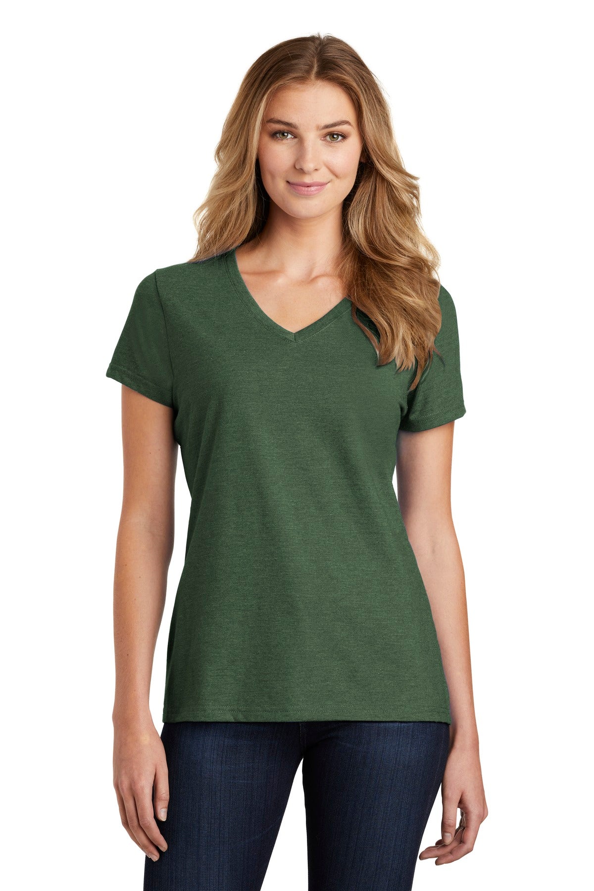 Port & Company ® Women's Fan Favorite ™ Blend V-Neck Tee. LPC455V