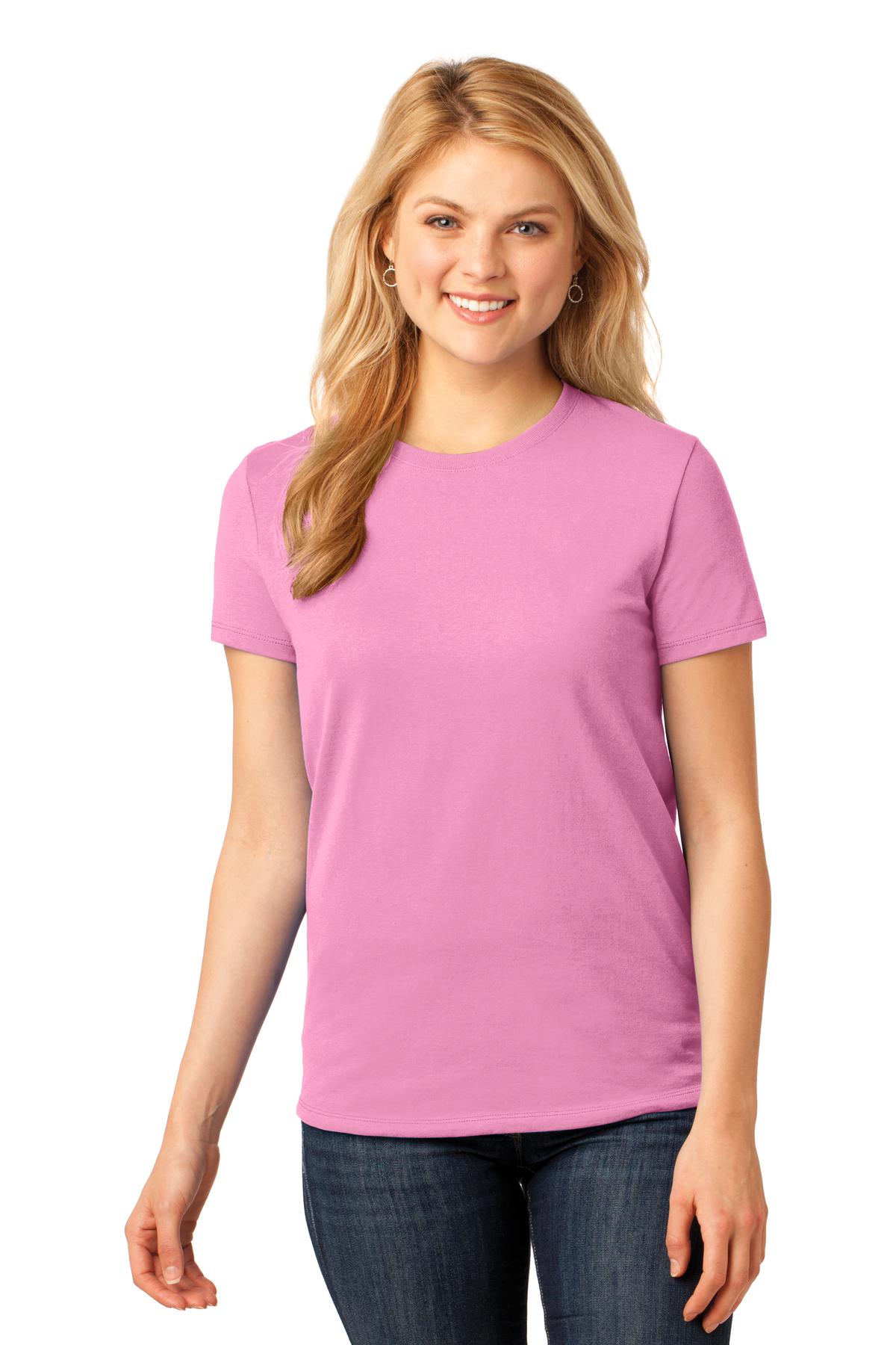 Port & Company ® Women's Core Cotton Tee. LPC54