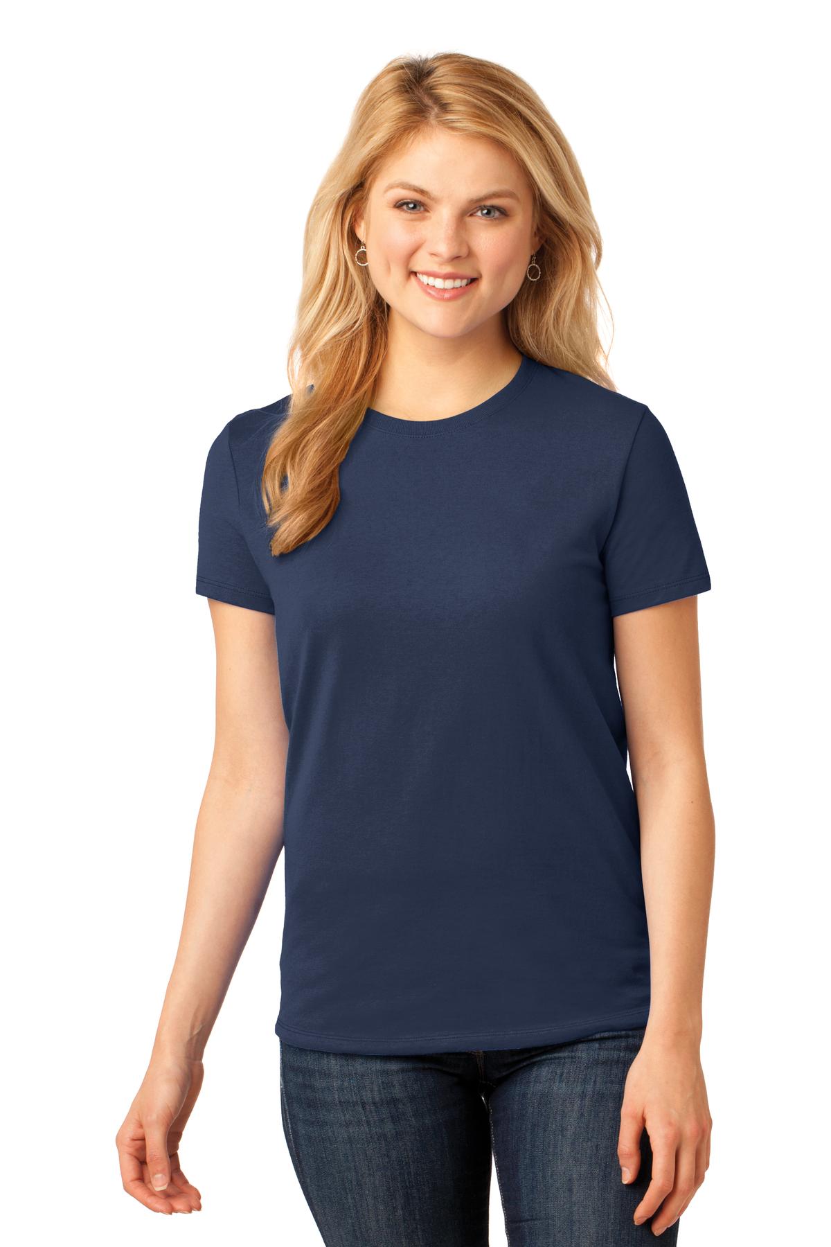 Port & Company ® Women's Core Cotton Tee. LPC54