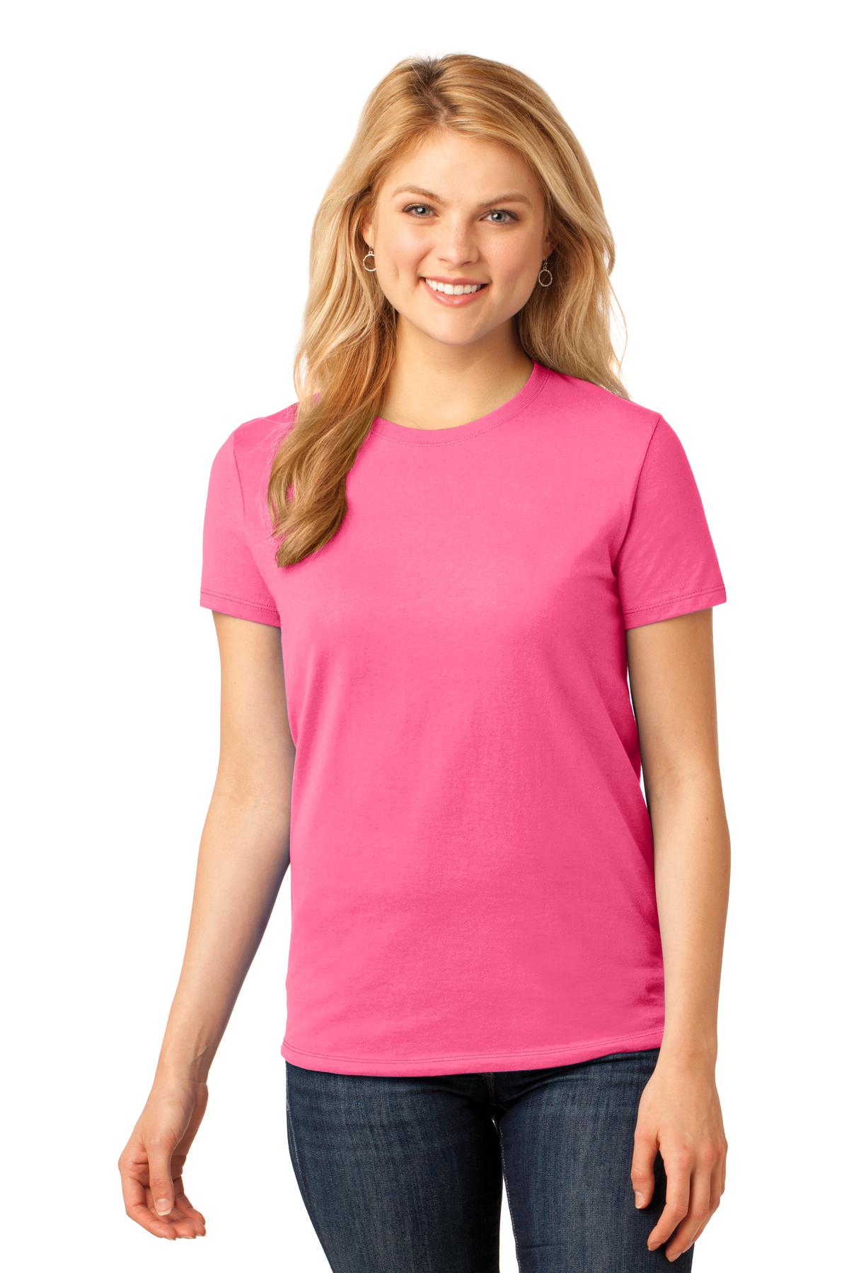 Port & Company ® Women's Core Cotton Tee. LPC54