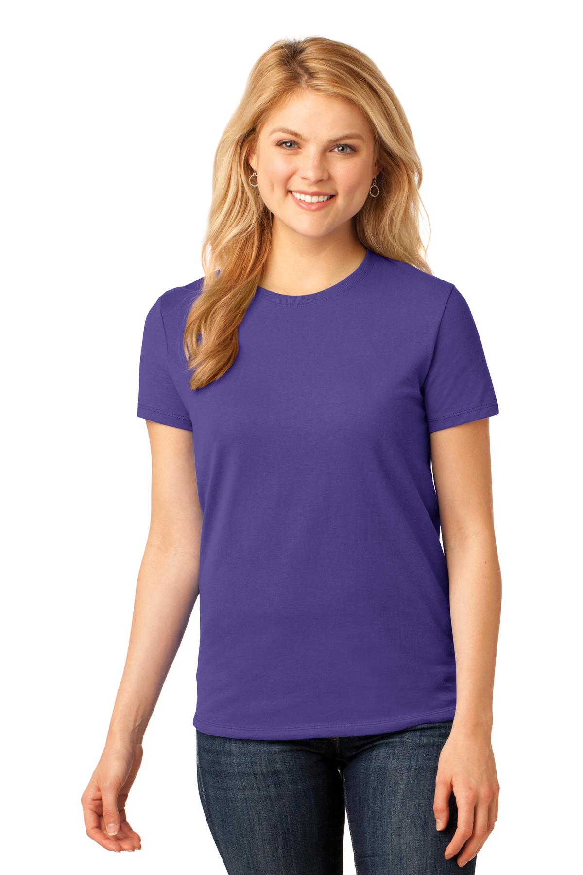 Port & Company ® Women's Core Cotton Tee. LPC54