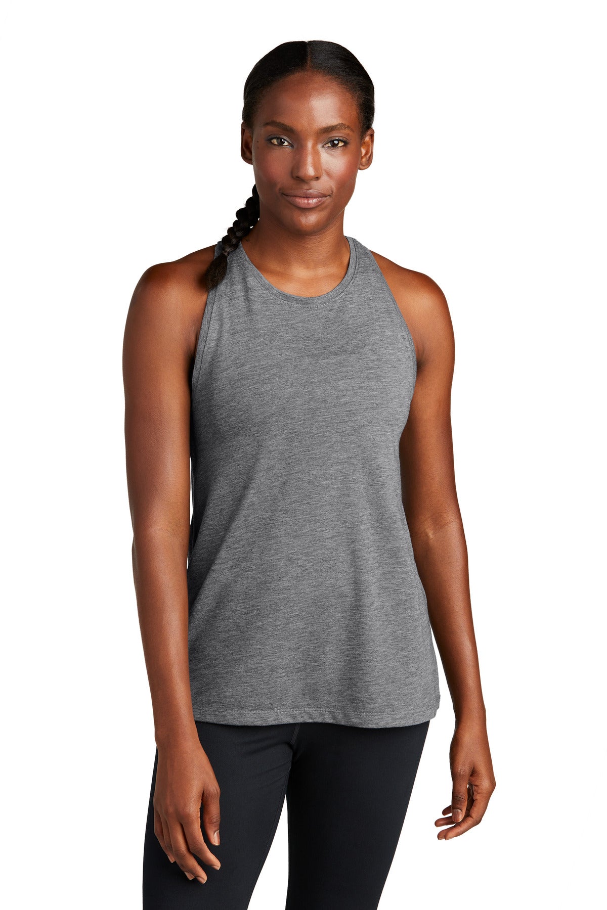 Sport-Tek ® Women's PosiCharge ® Tri-Blend Wicking Tank. LST402