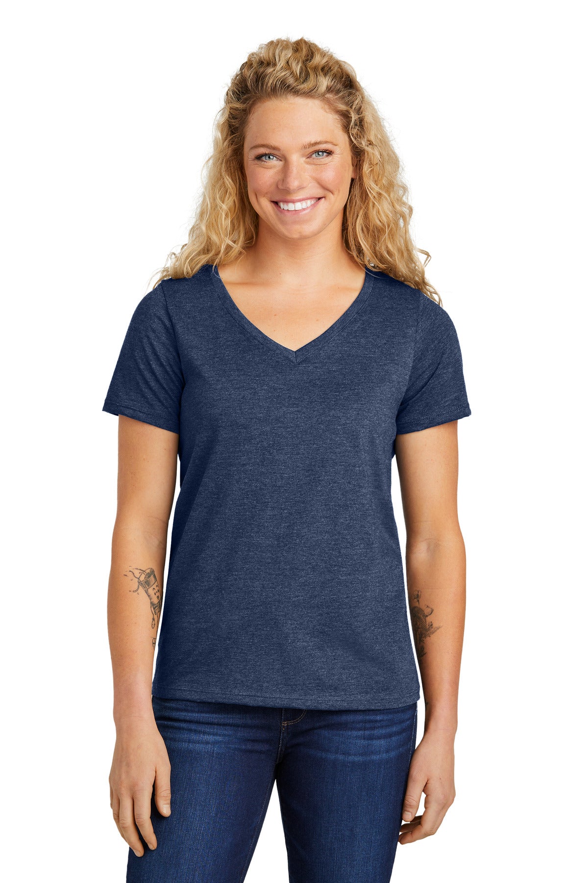 Volunteer Knitwear ™ Women's Daily V-Neck Tee LVL45V