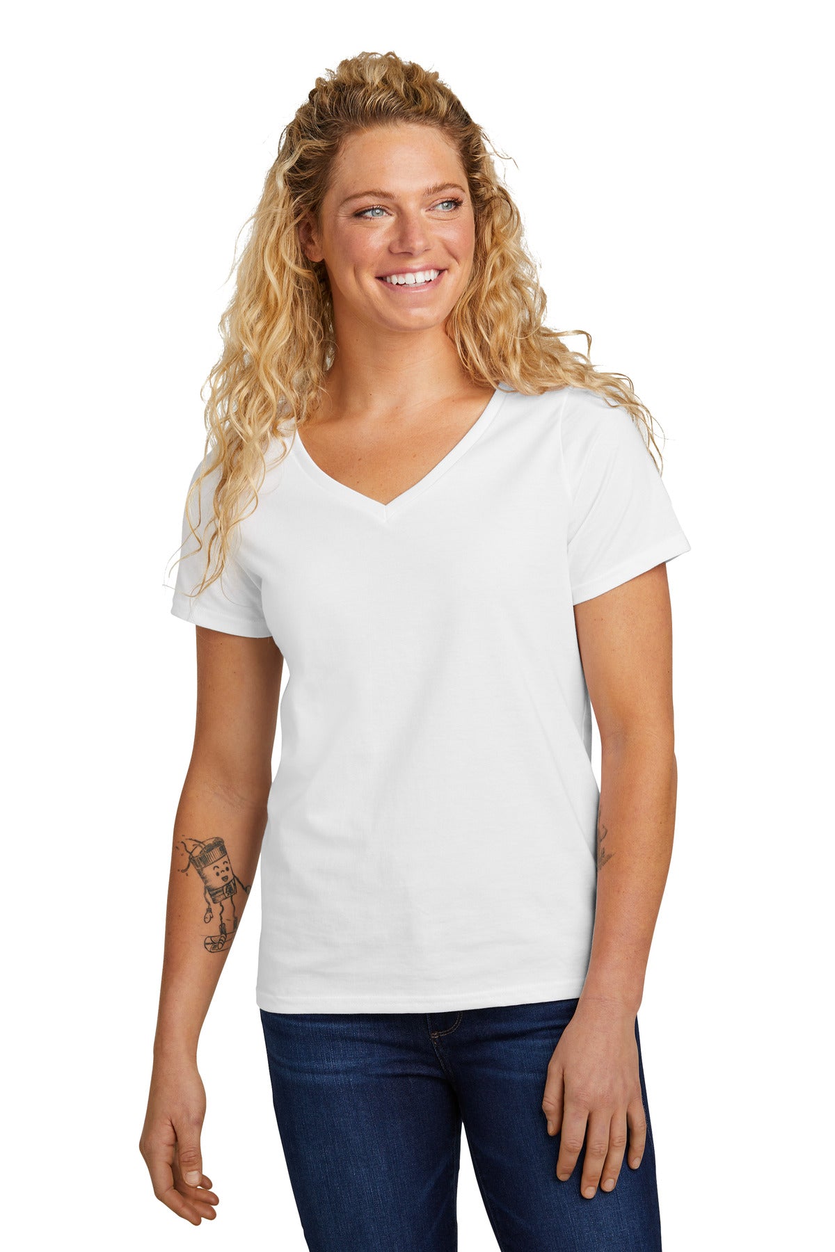 Volunteer Knitwear ™ Women's Daily V-Neck Tee LVL45V
