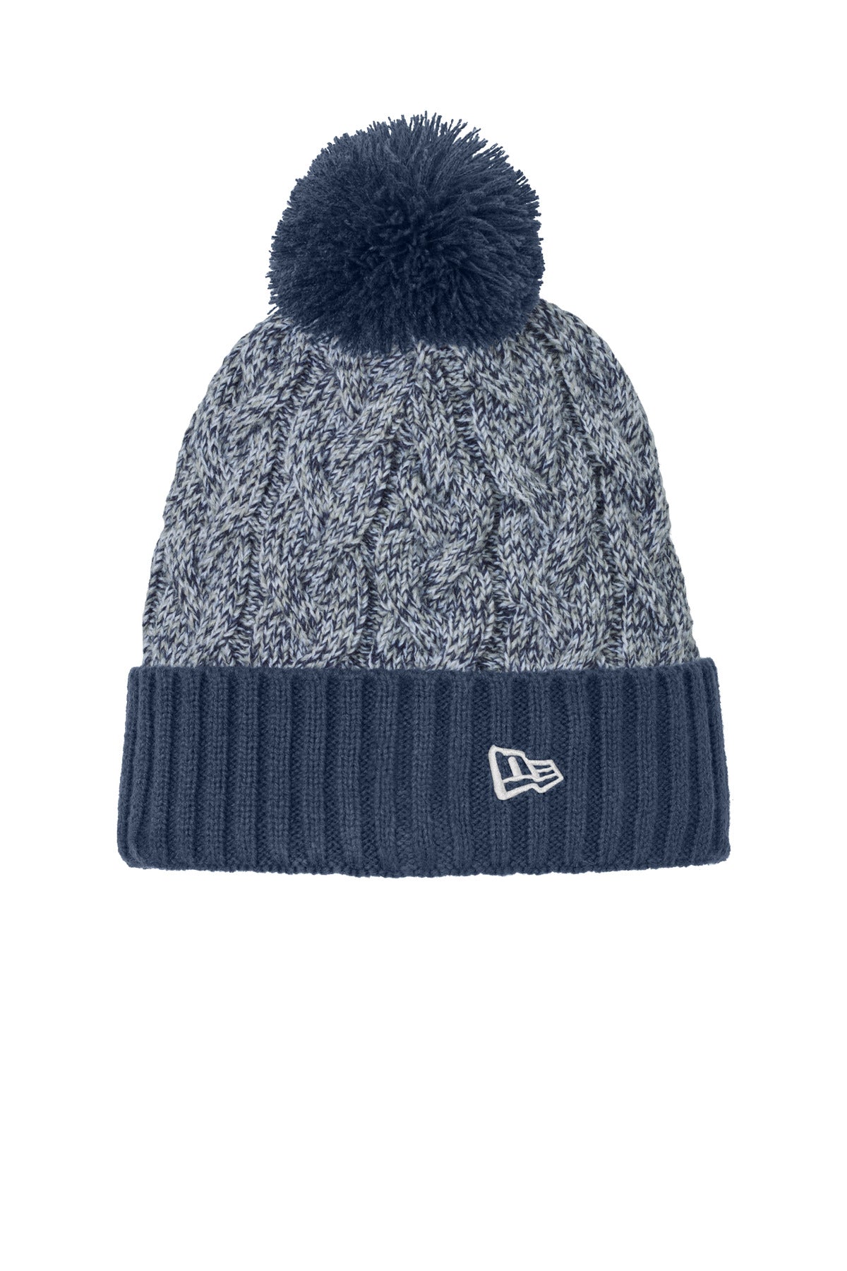 New Era ® Marled Knit Pom Beanie NE910