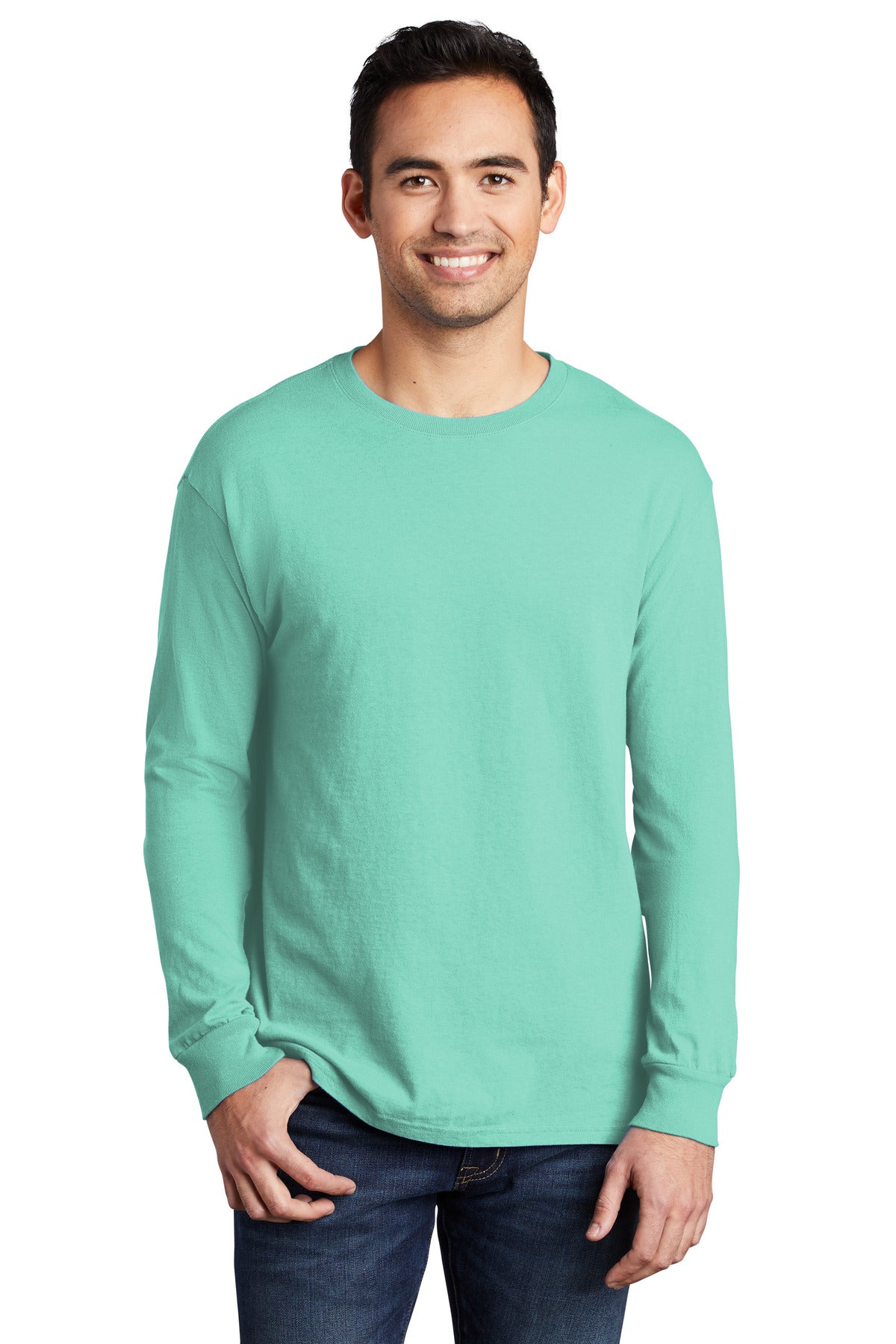 Port & Company ® Beach Wash ® Garment-Dyed Long Sleeve Tee PC099LS