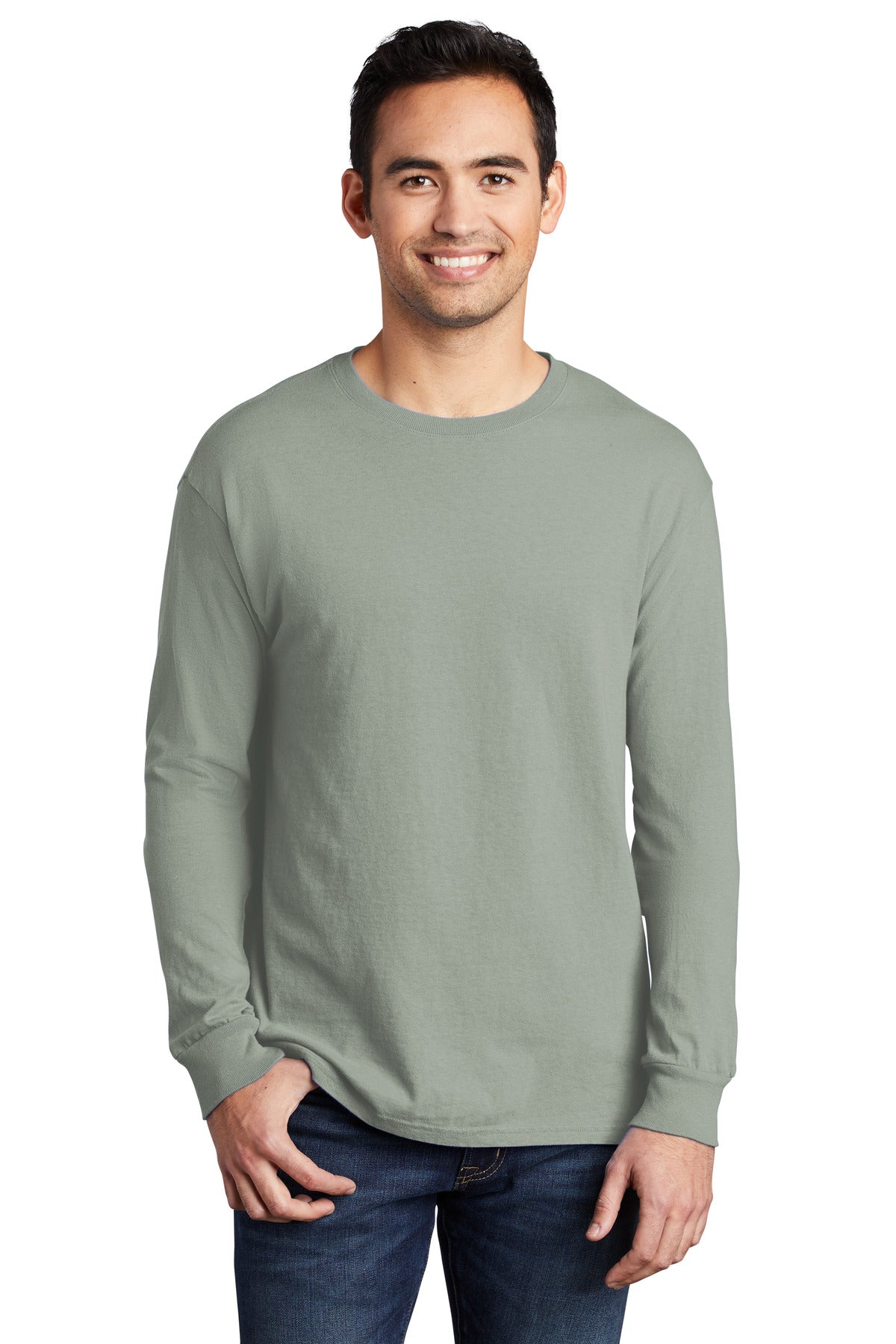 Port & Company ® Beach Wash ® Garment-Dyed Long Sleeve Tee PC099LS