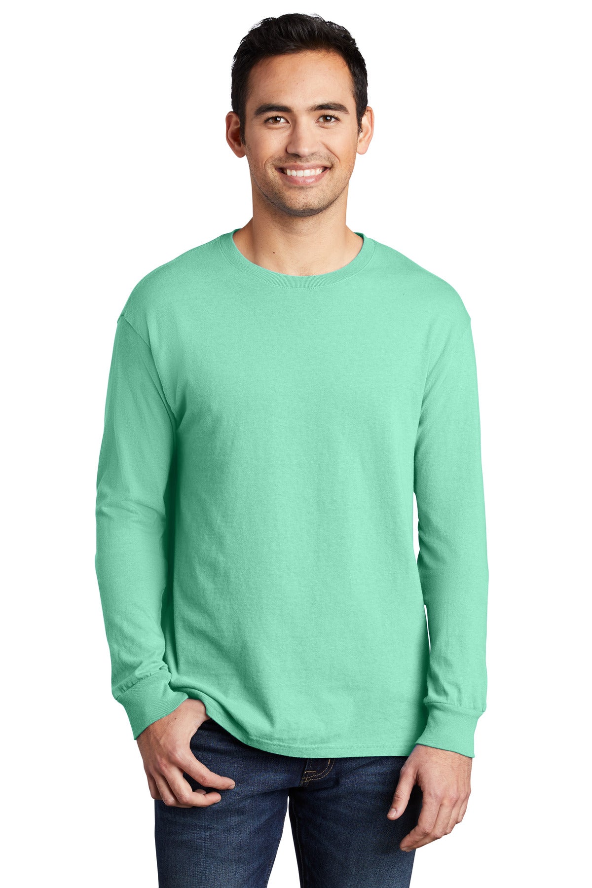 Port & Company ® Beach Wash ® Garment-Dyed Long Sleeve Tee PC099LS