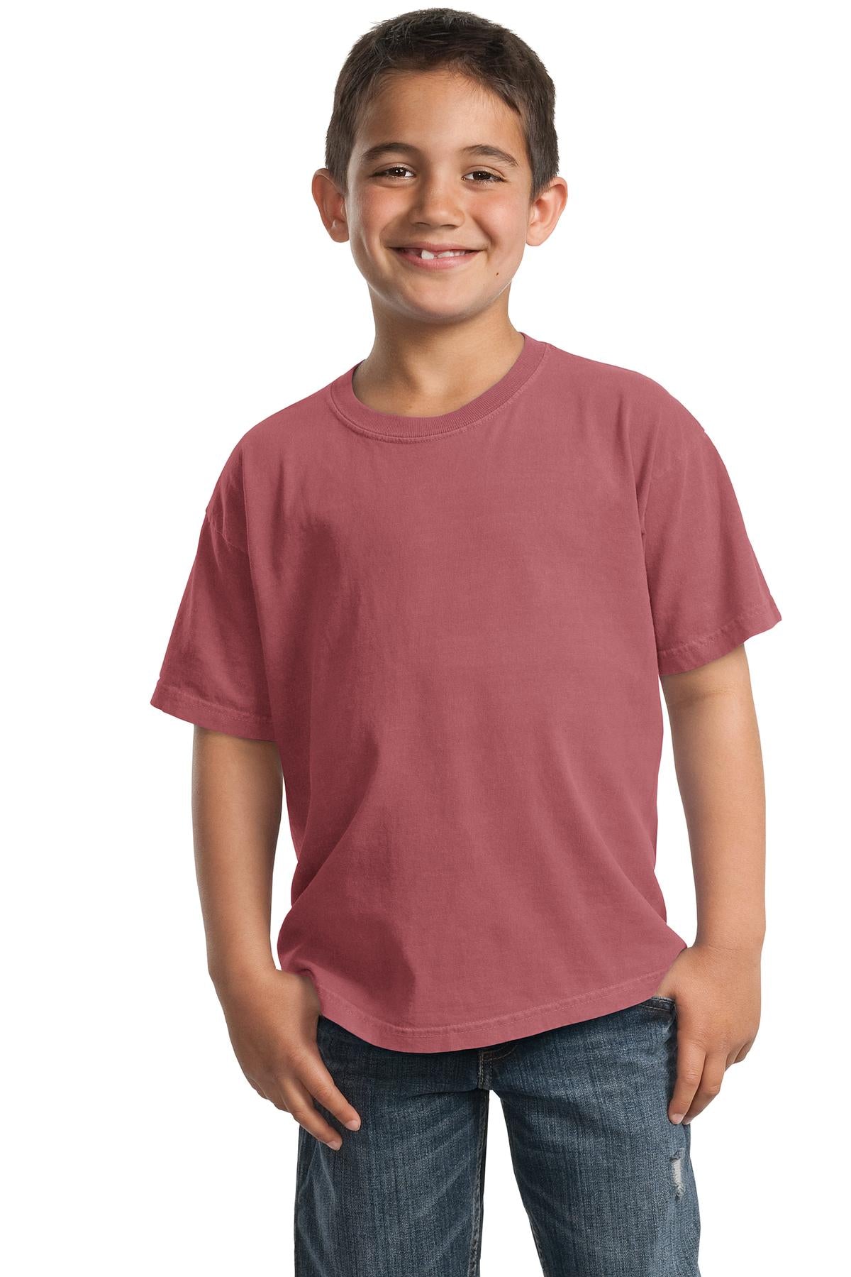 Port & Company ® Youth Beach Wash ® Garment-Dyed Tee. PC099Y
