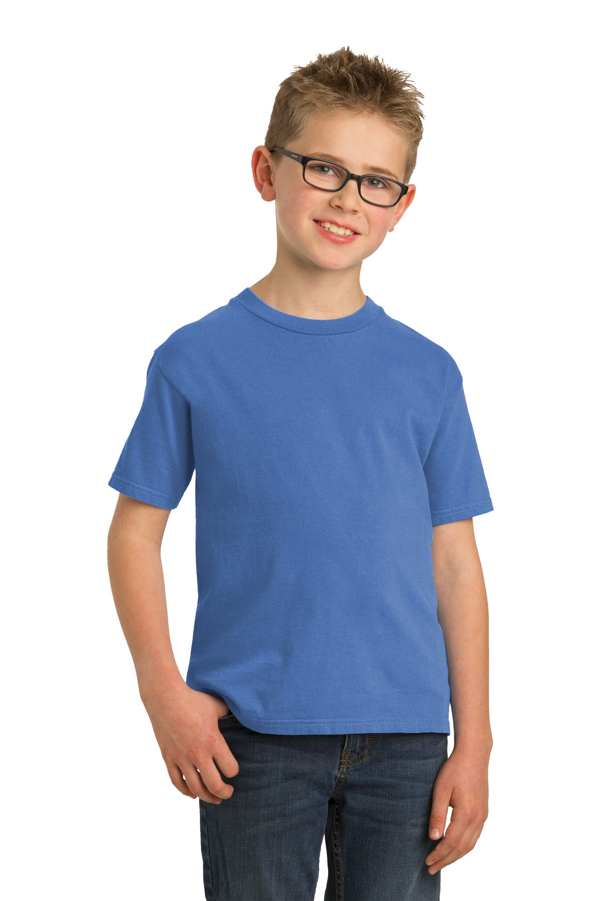 Port & Company ® Youth Beach Wash ® Garment-Dyed Tee. PC099Y