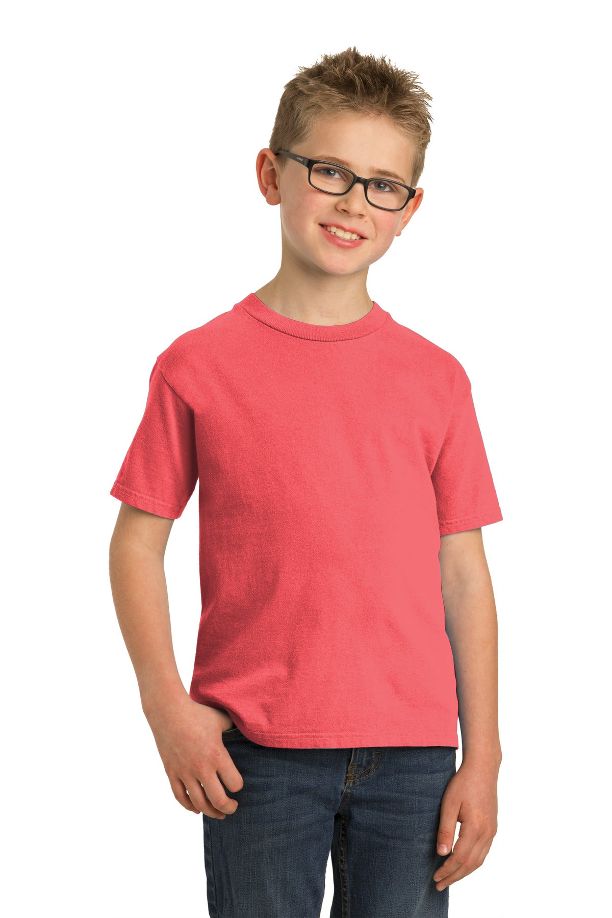 Port & Company ® Youth Beach Wash ® Garment-Dyed Tee. PC099Y