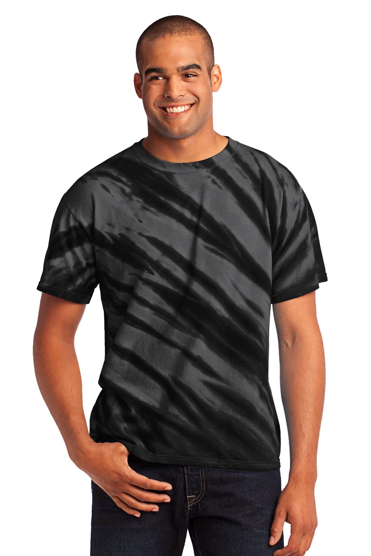Port & Company ® - Tiger Stripe Tie-Dye Tee. PC148