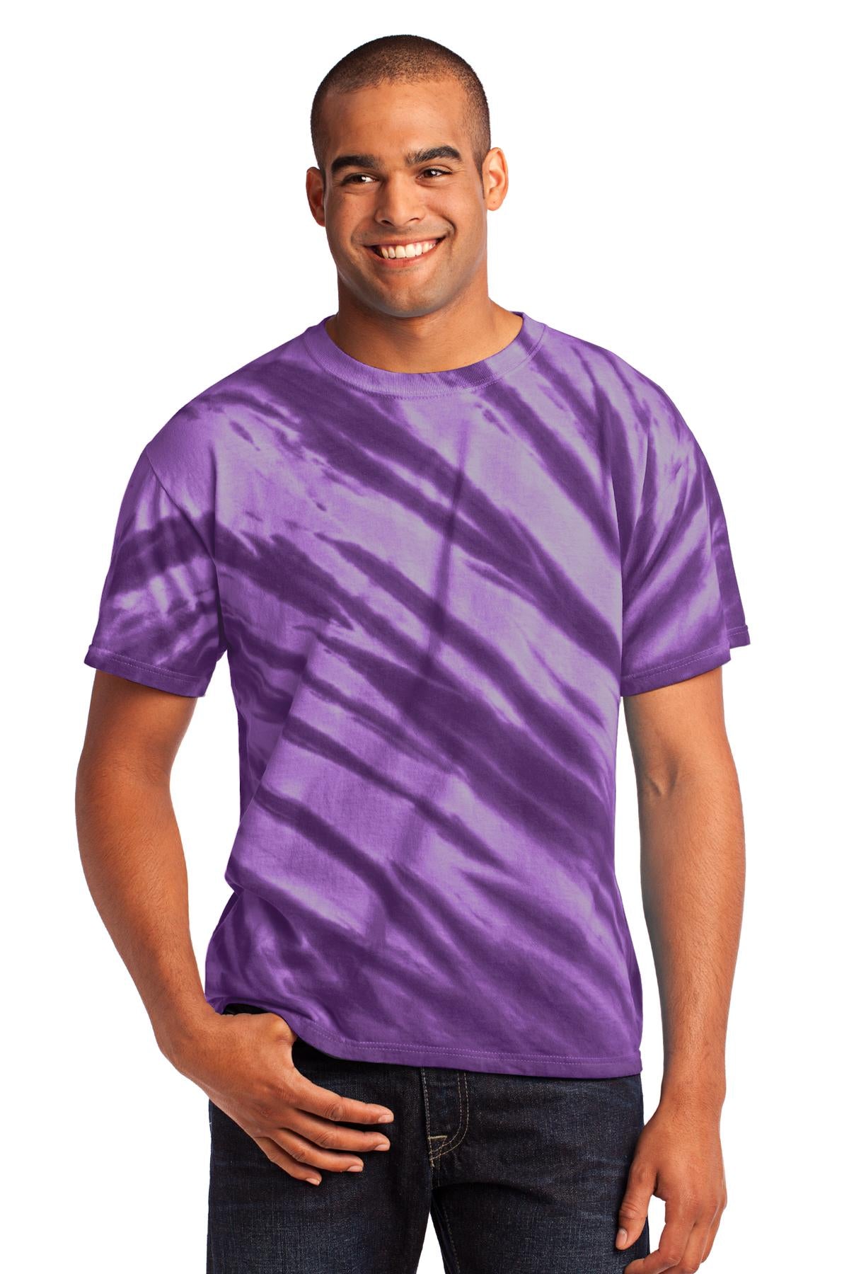 Port & Company ® - Tiger Stripe Tie-Dye Tee. PC148