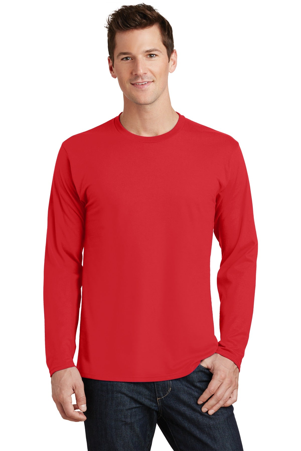 Port & Company ® Long Sleeve Fan Favorite Tee. PC450LS