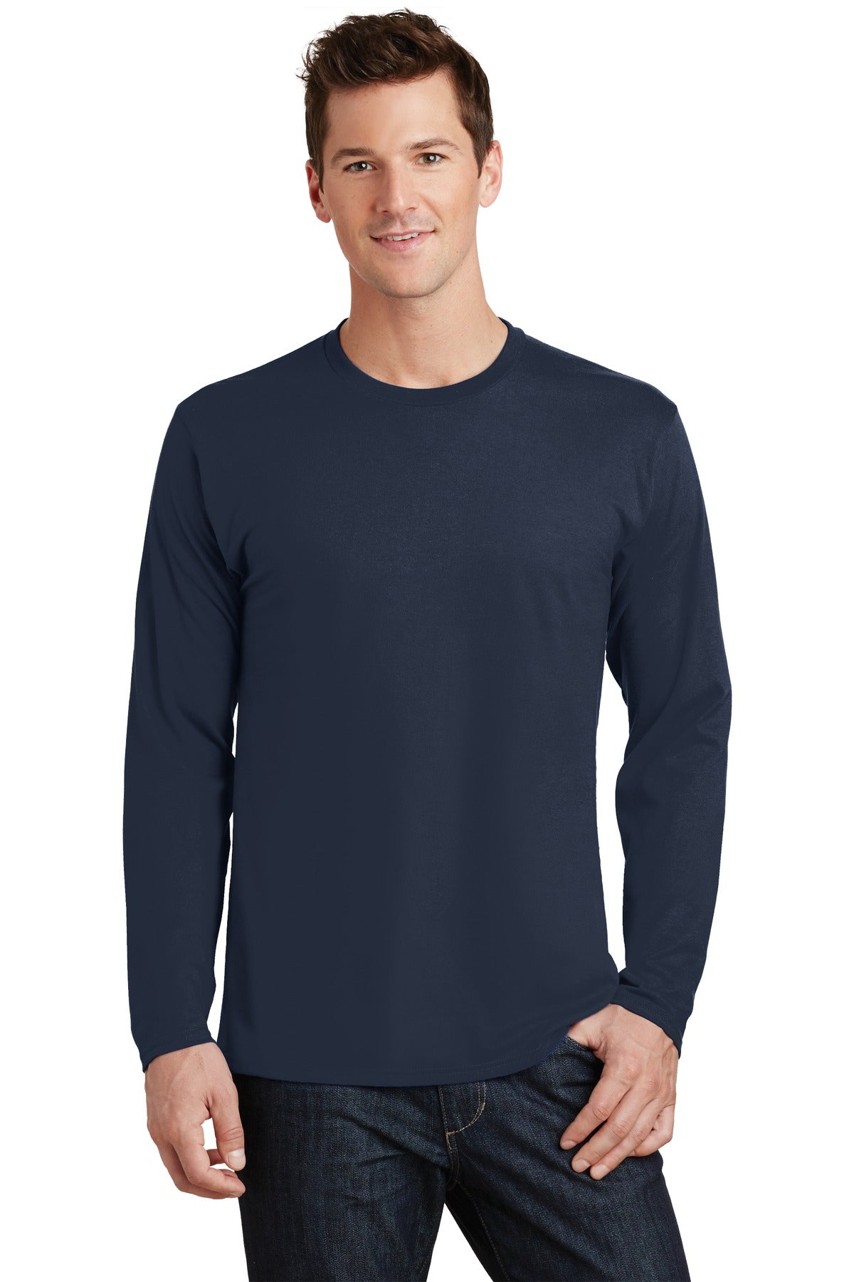 Port & Company ® Long Sleeve Fan Favorite Tee. PC450LS