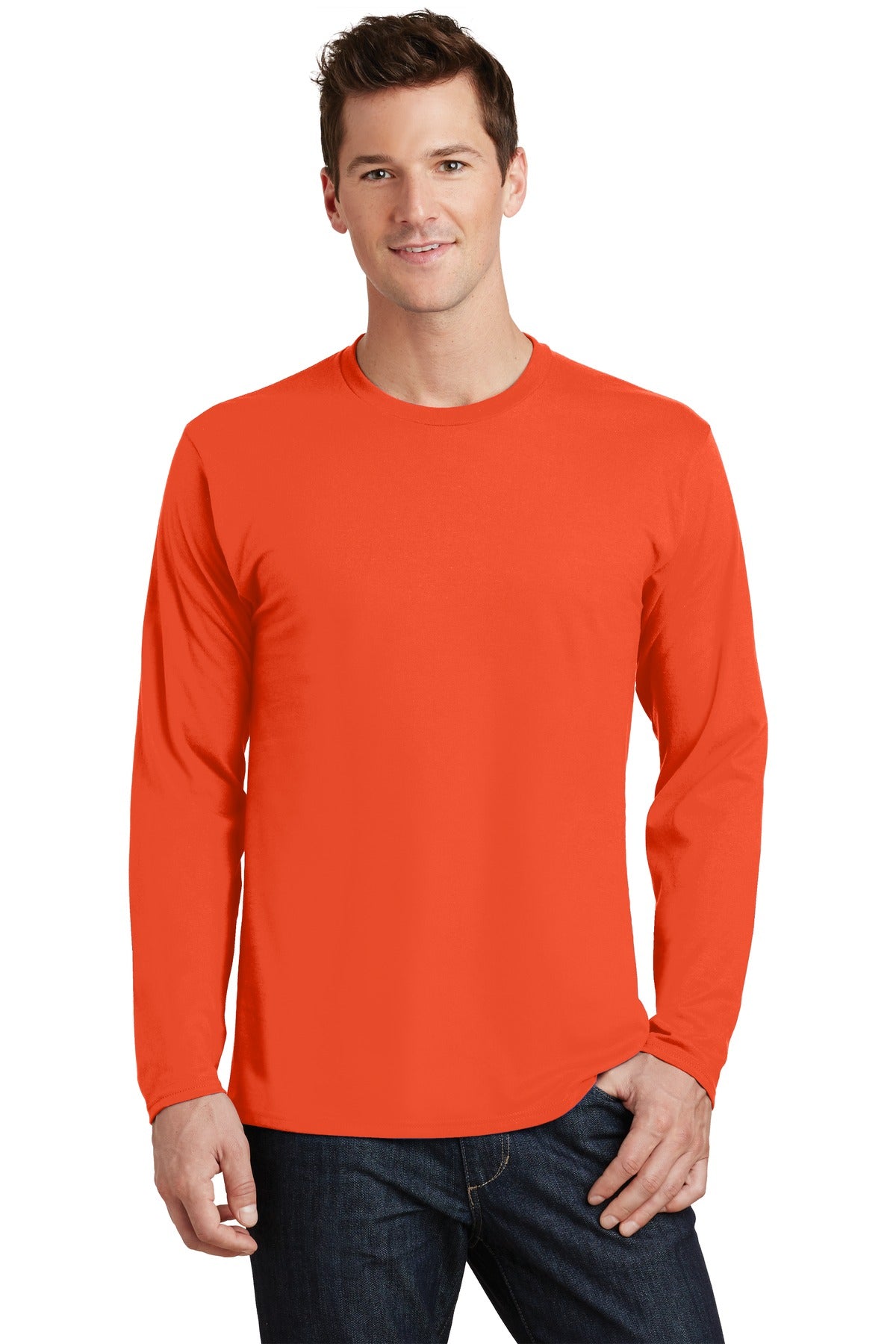 Port & Company ® Long Sleeve Fan Favorite Tee. PC450LS