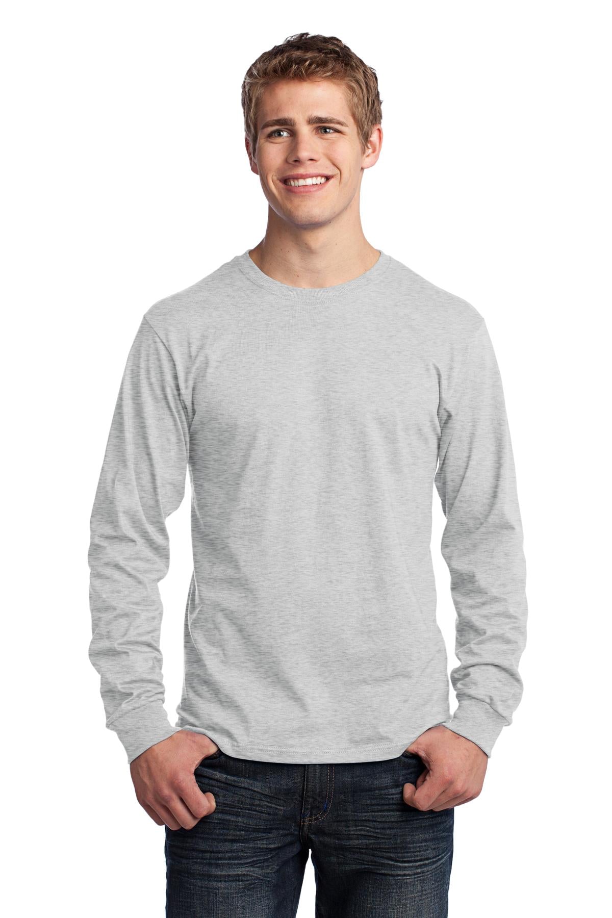 Port & Company ® - Long Sleeve Core Cotton Tee. PC54LS