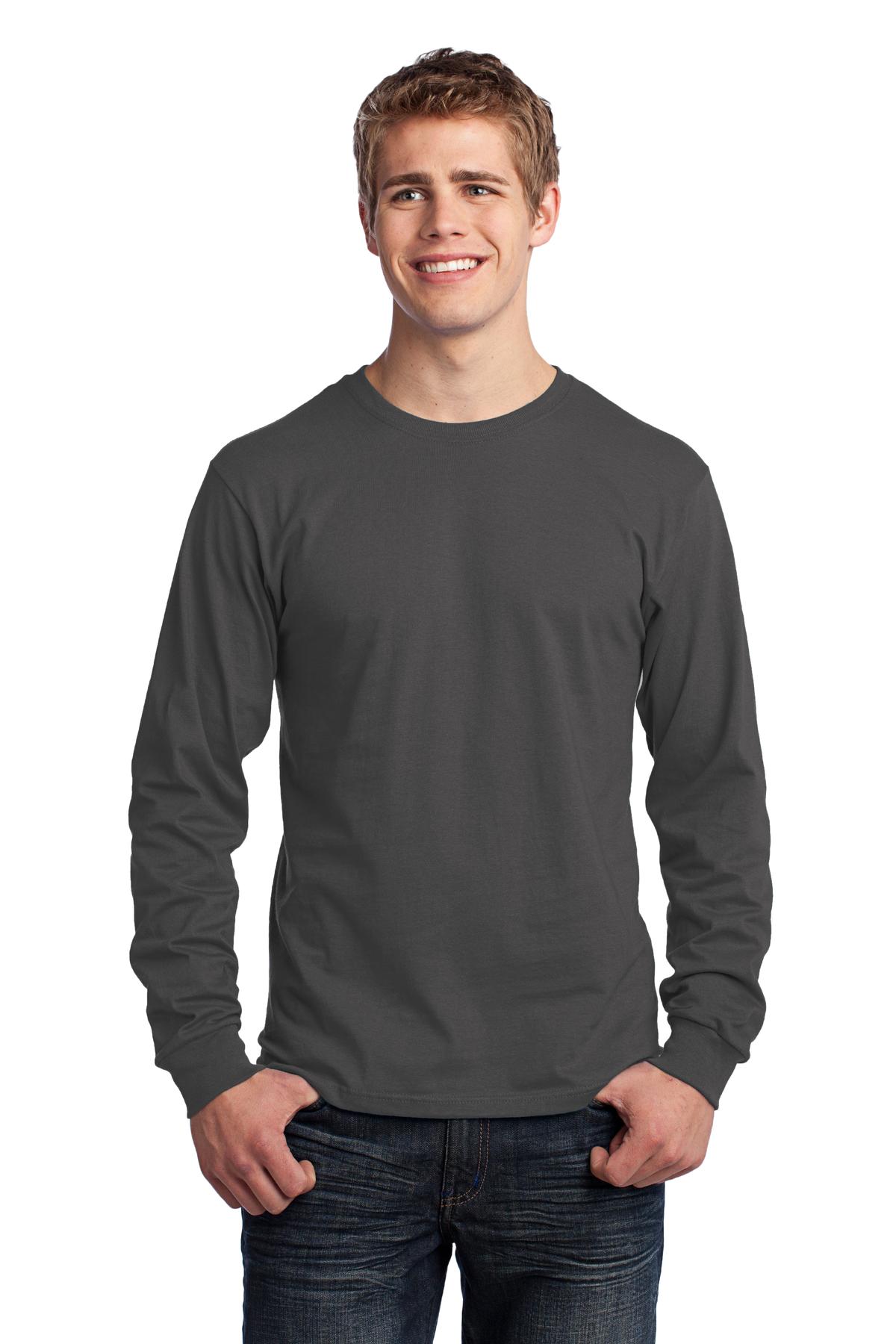 Port & Company ® - Long Sleeve Core Cotton Tee. PC54LS