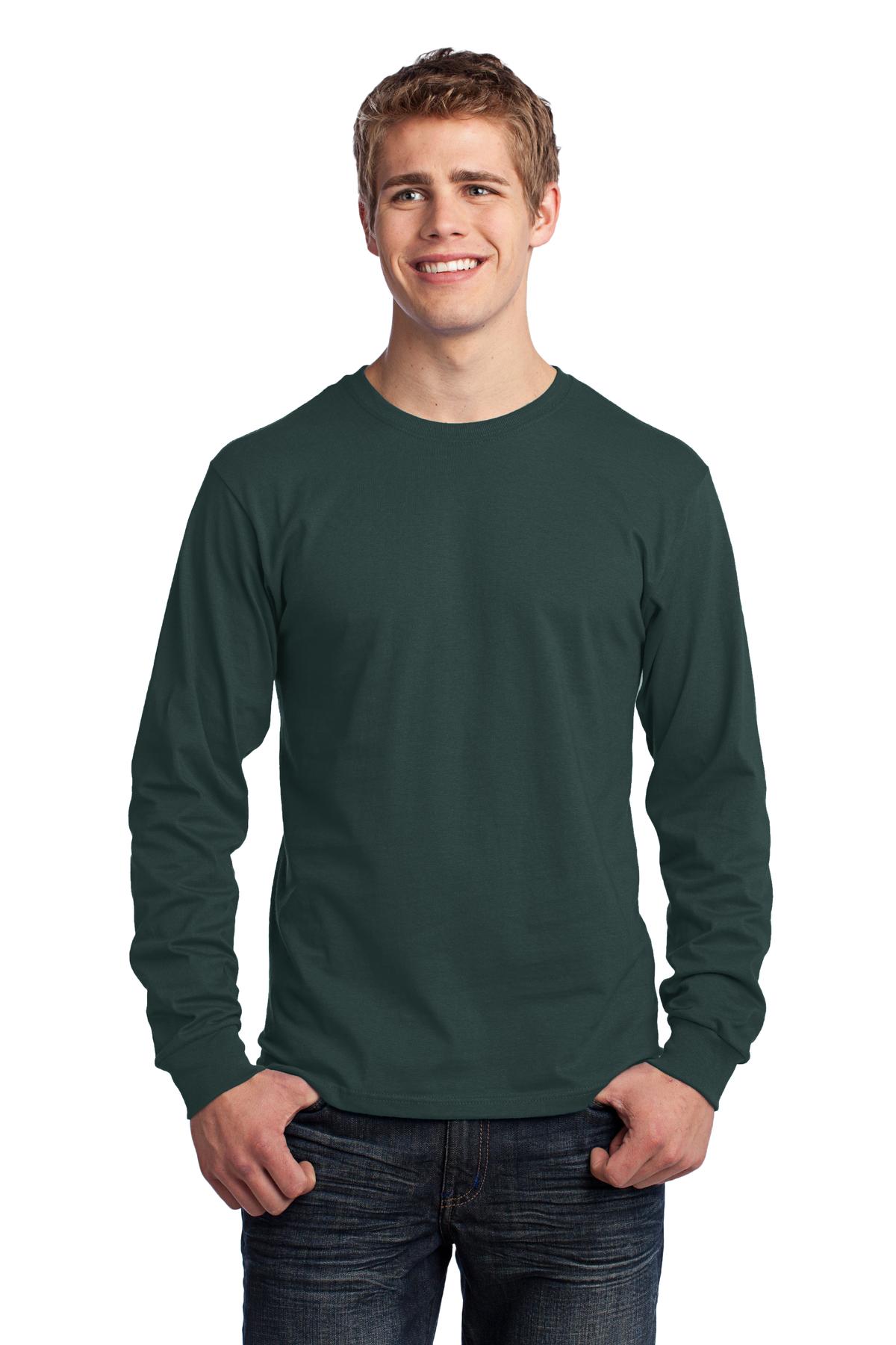 Port & Company ® - Long Sleeve Core Cotton Tee. PC54LS