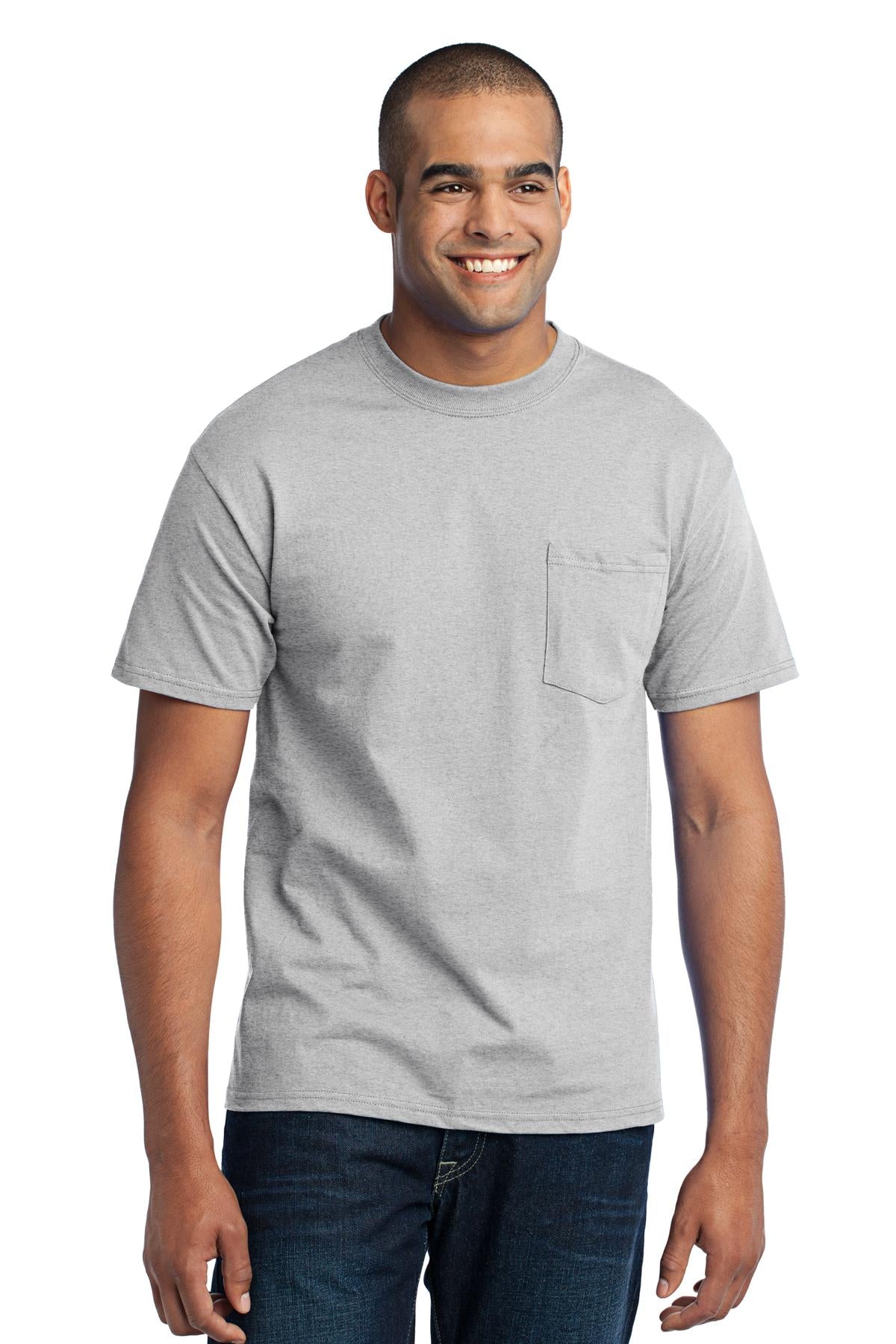 Port & Company ® - Core Blend Pocket Tee. PC55P