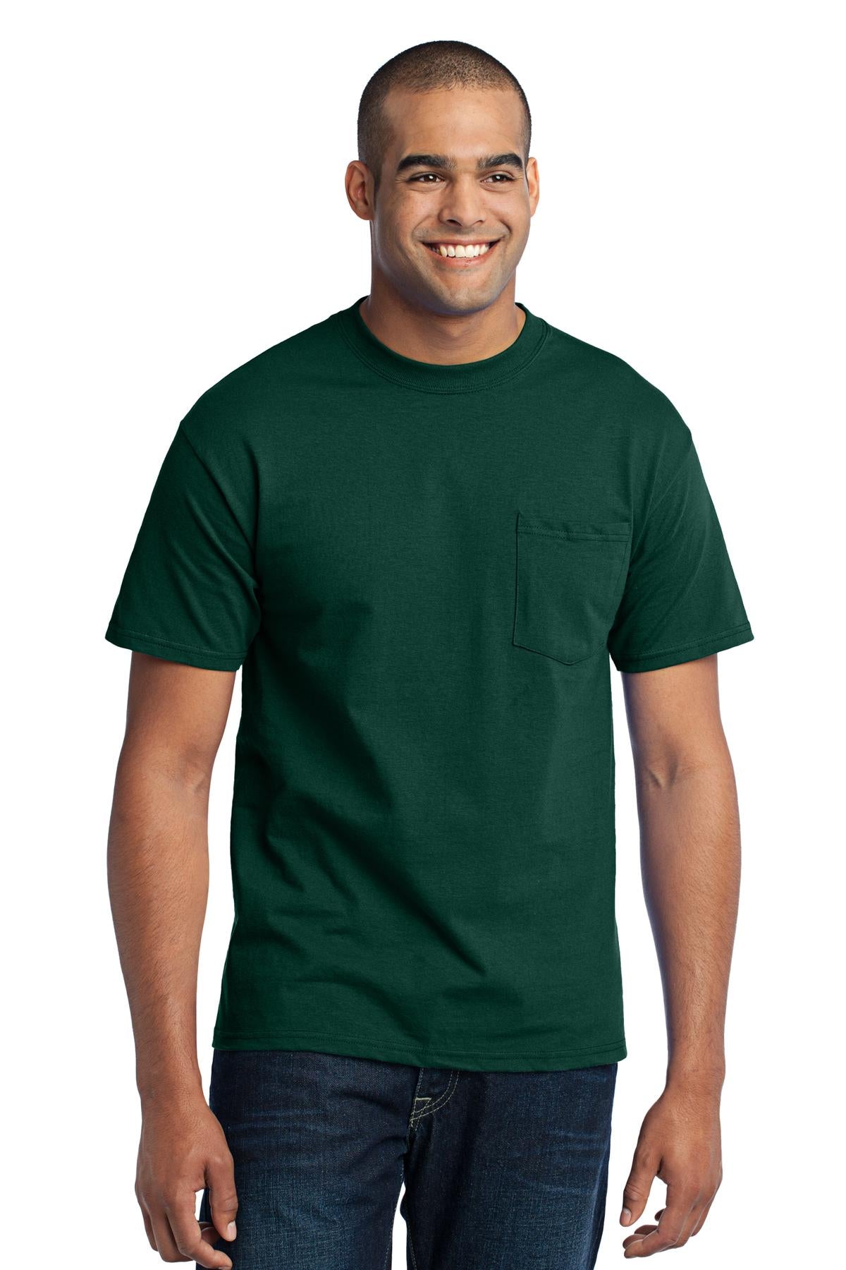 Port & Company ® - Core Blend Pocket Tee. PC55P