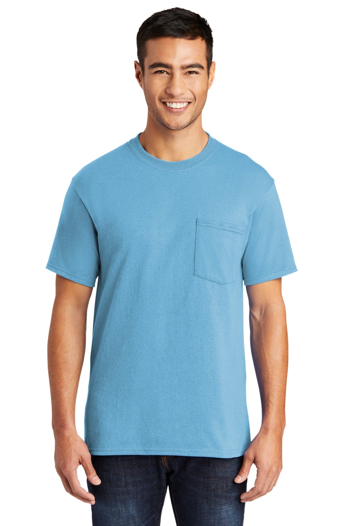 Port & Company ® - Core Blend Pocket Tee. PC55P