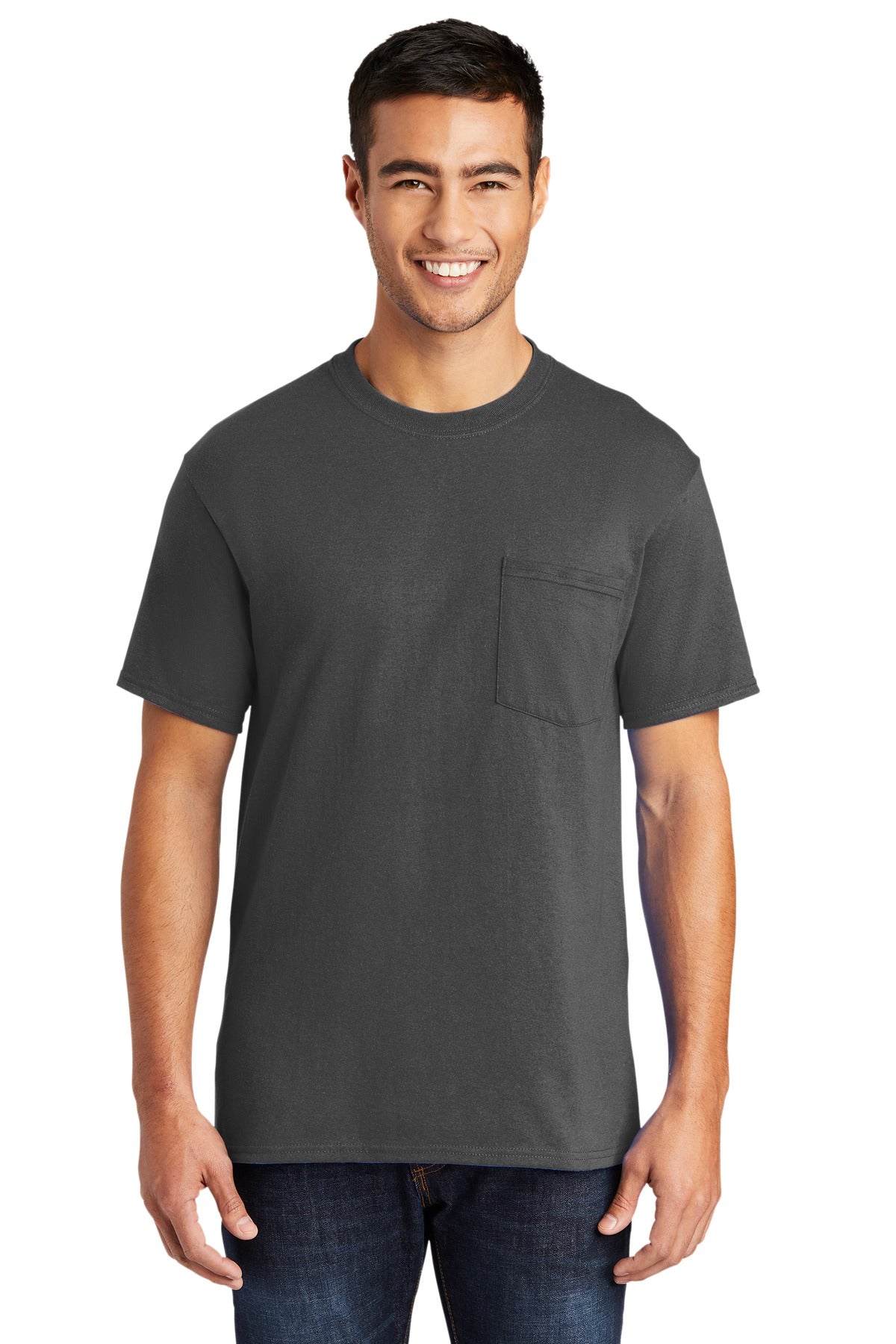 Port & Company ® - Core Blend Pocket Tee. PC55P