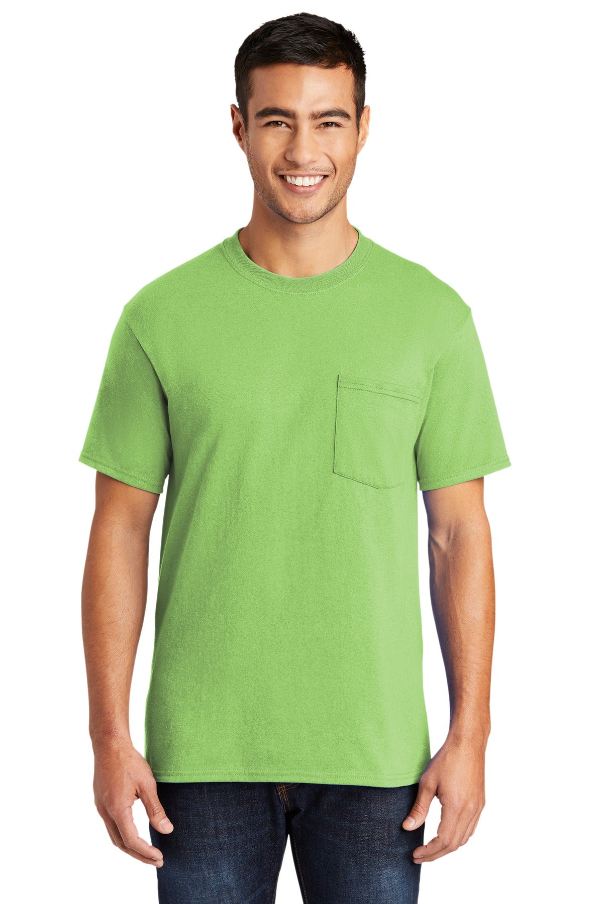 Port & Company ® - Core Blend Pocket Tee. PC55P