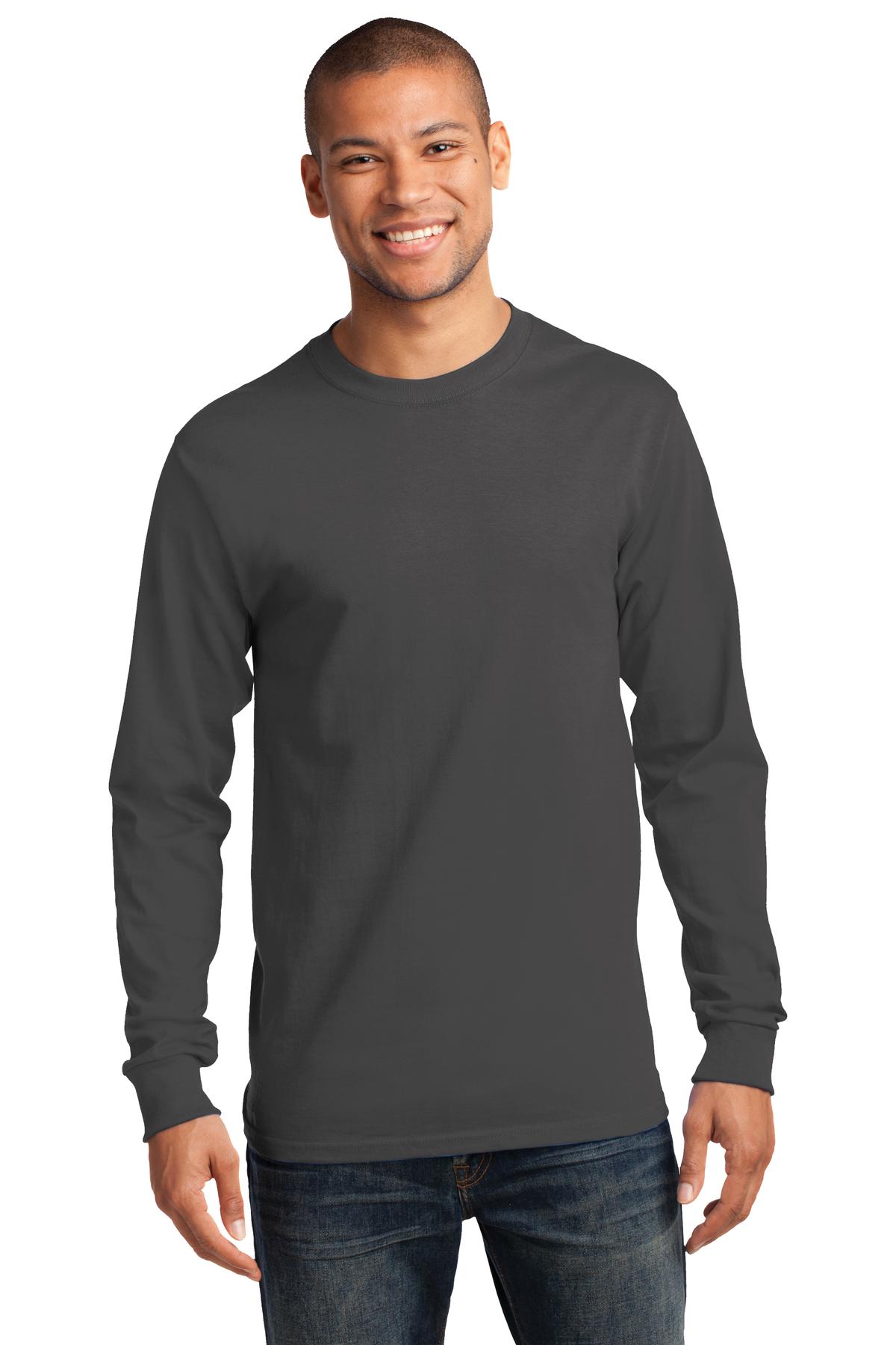 Port & Company ® - Tall Long Sleeve Essential Tee. PC61LST
