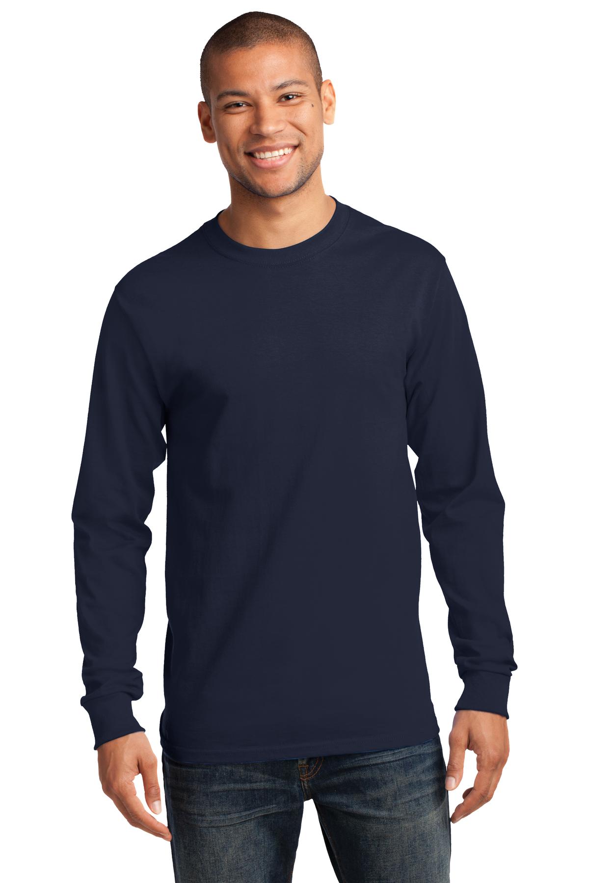 Port & Company ® - Tall Long Sleeve Essential Tee. PC61LST