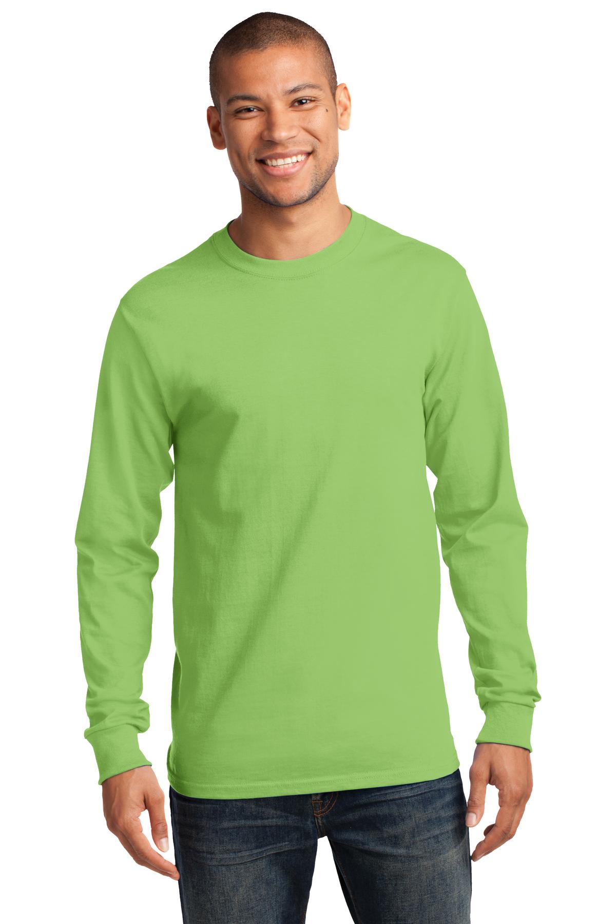 Port & Company ® - Tall Long Sleeve Essential Tee. PC61LST
