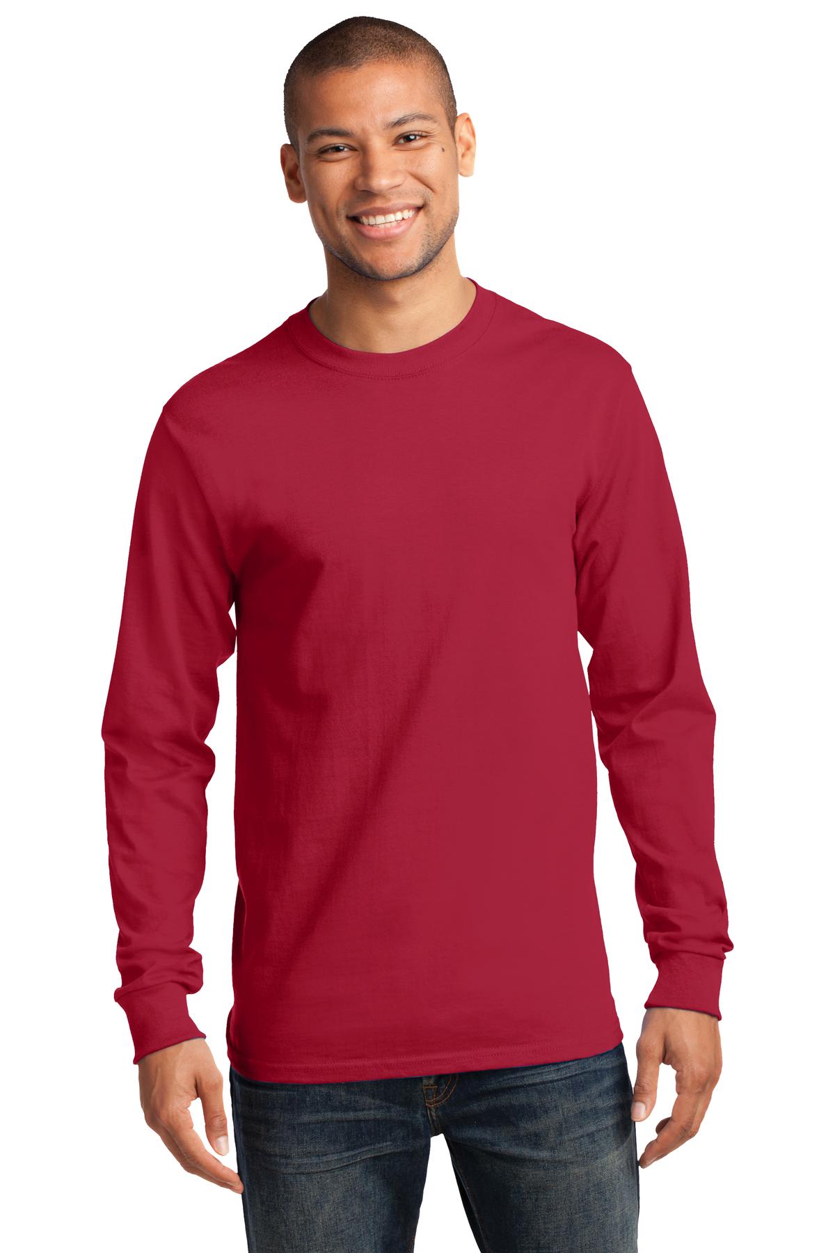 Port & Company ® - Tall Long Sleeve Essential Tee. PC61LST