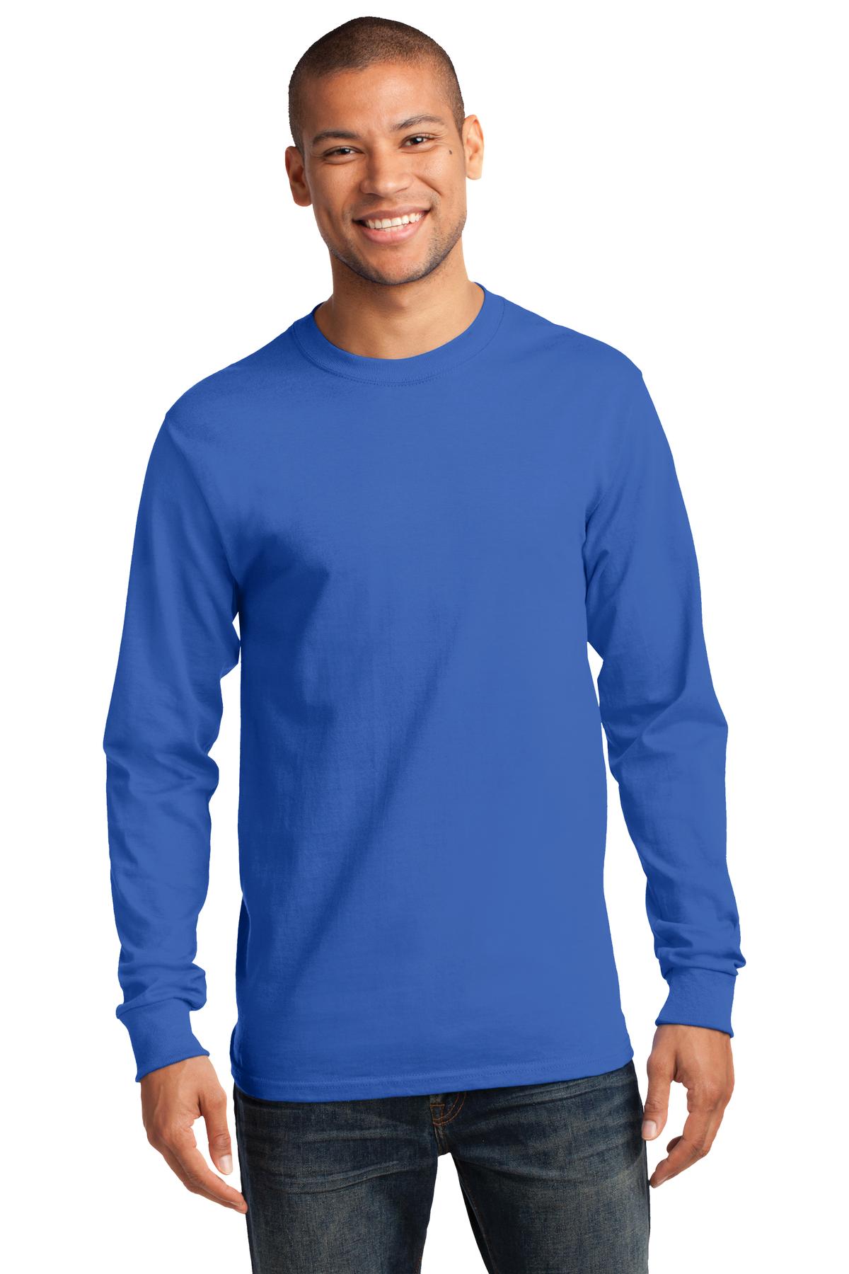 Port & Company ® - Tall Long Sleeve Essential Tee. PC61LST