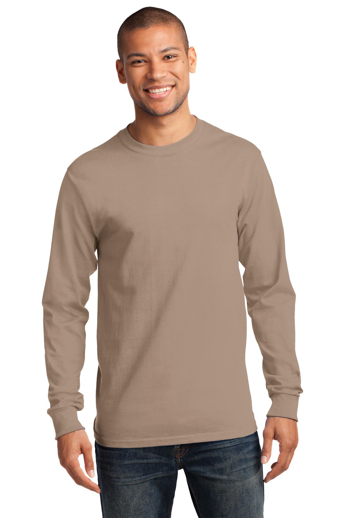 Port & Company ® - Tall Long Sleeve Essential Tee. PC61LST