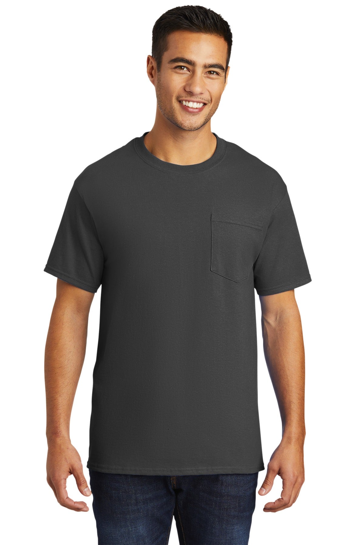 Port & Company ® - Tall Essential Pocket Tee. PC61PT