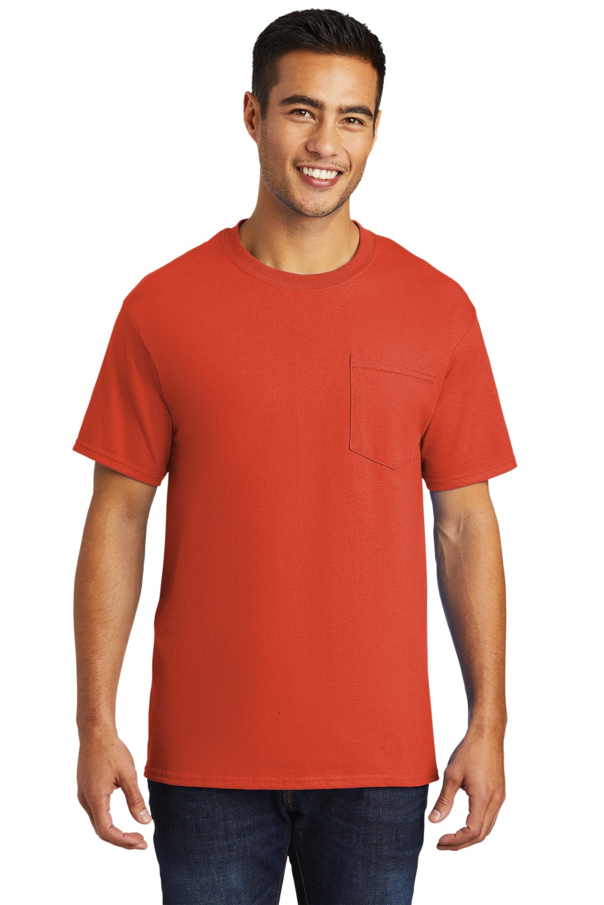 Port & Company ® - Tall Essential Pocket Tee. PC61PT