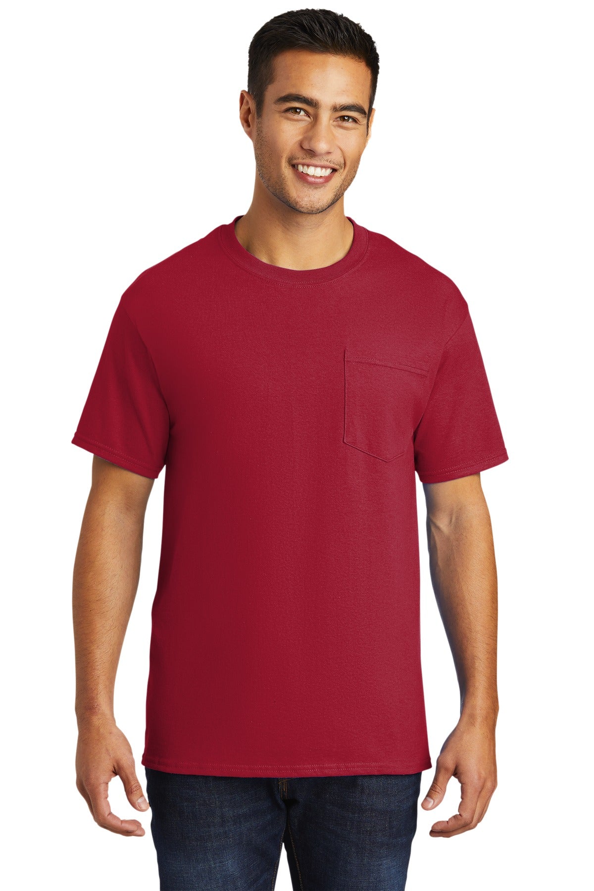 Port & Company ® - Tall Essential Pocket Tee. PC61PT