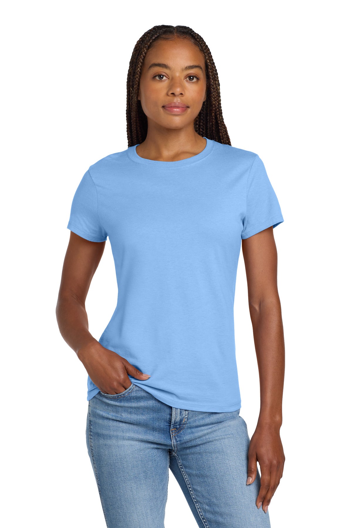 Hanes ® Women's Perfect-T Cotton T-Shirt. SL04