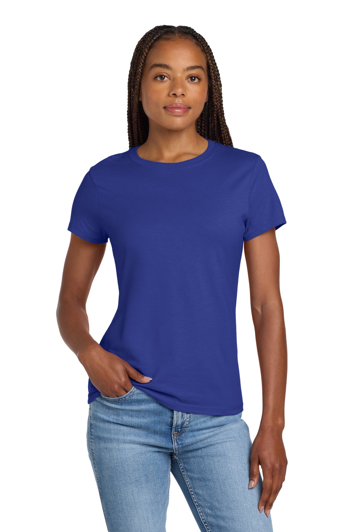 Hanes ® Women's Perfect-T Cotton T-Shirt. SL04