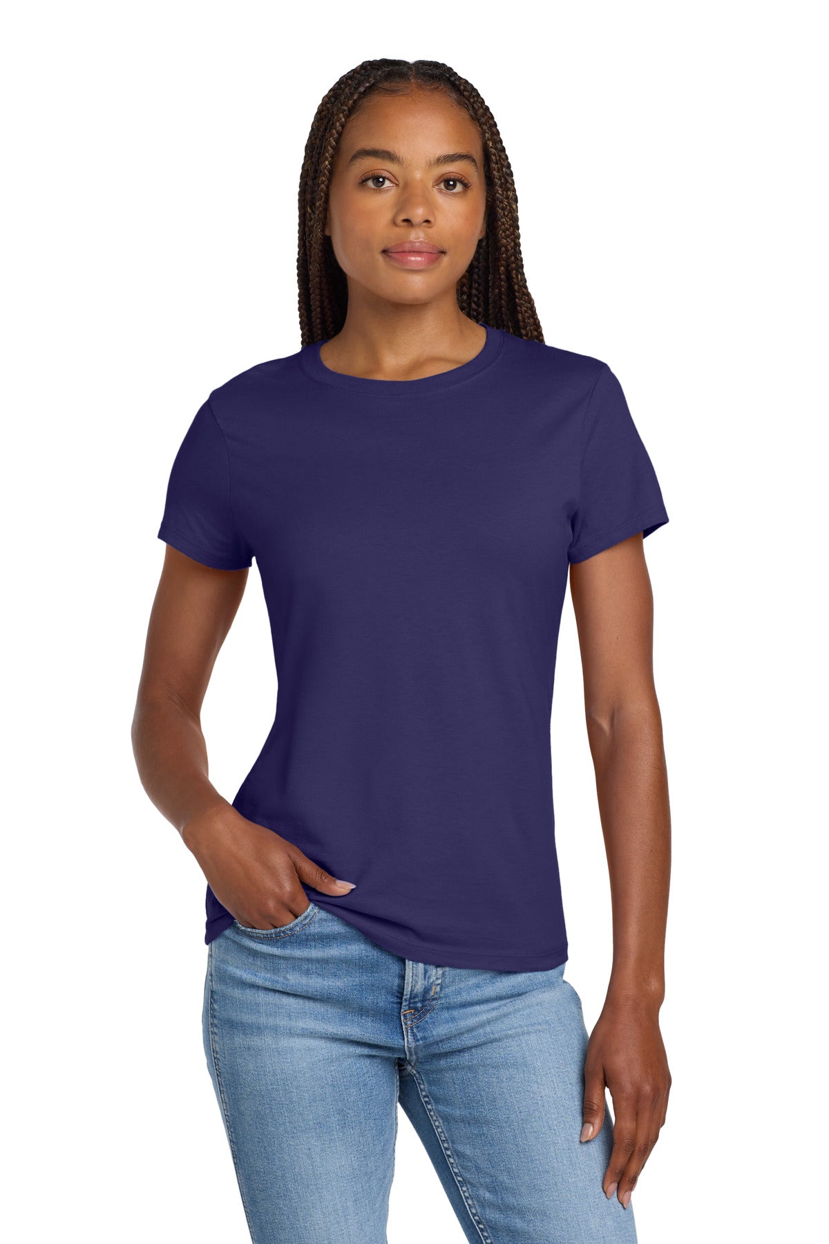 Hanes ® Women's Perfect-T Cotton T-Shirt. SL04