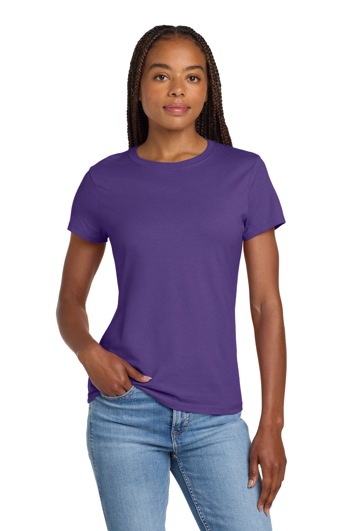 Hanes ® Women's Perfect-T Cotton T-Shirt. SL04