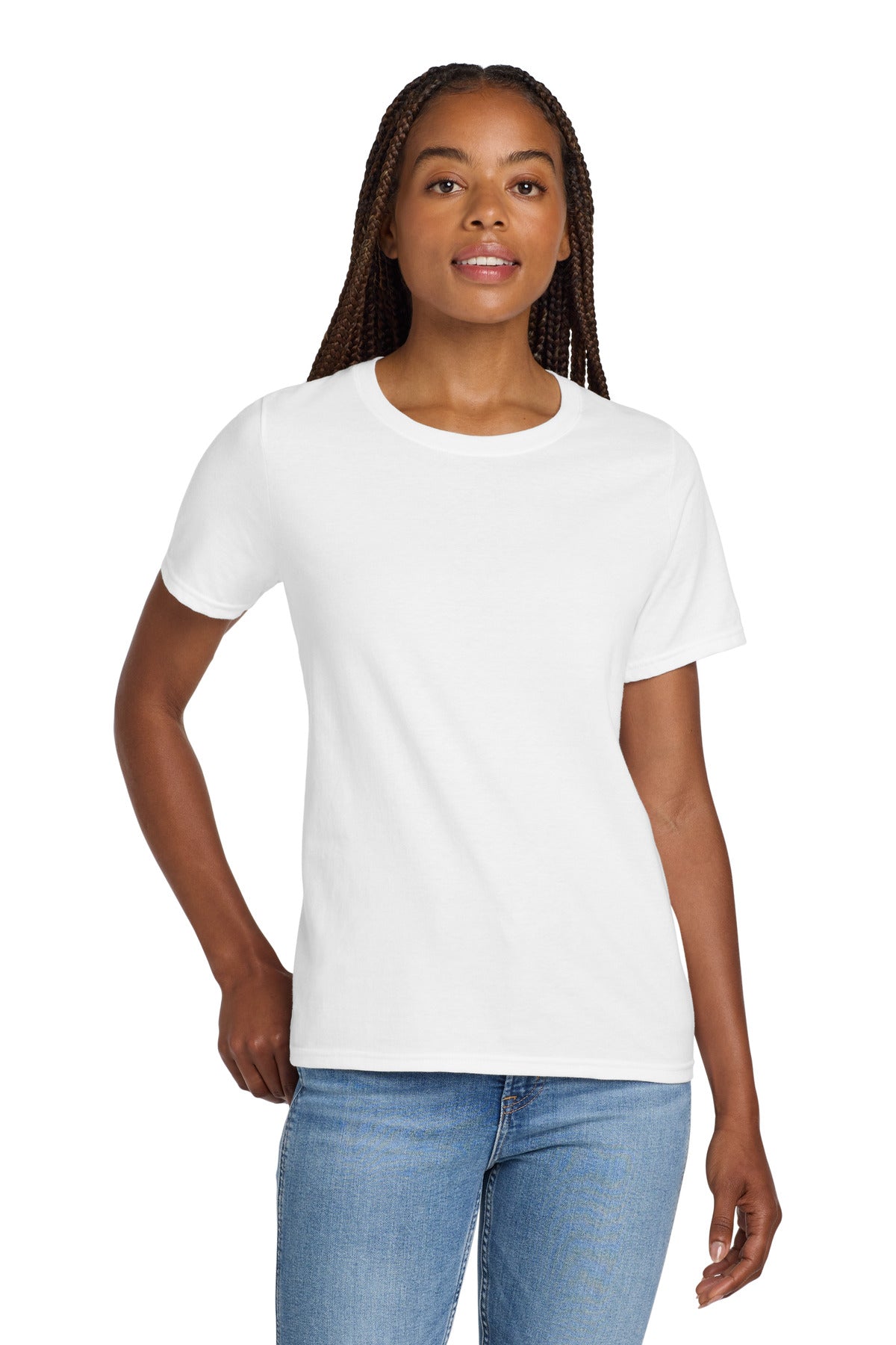 Hanes ® Women's Perfect-T Cotton T-Shirt. SL04