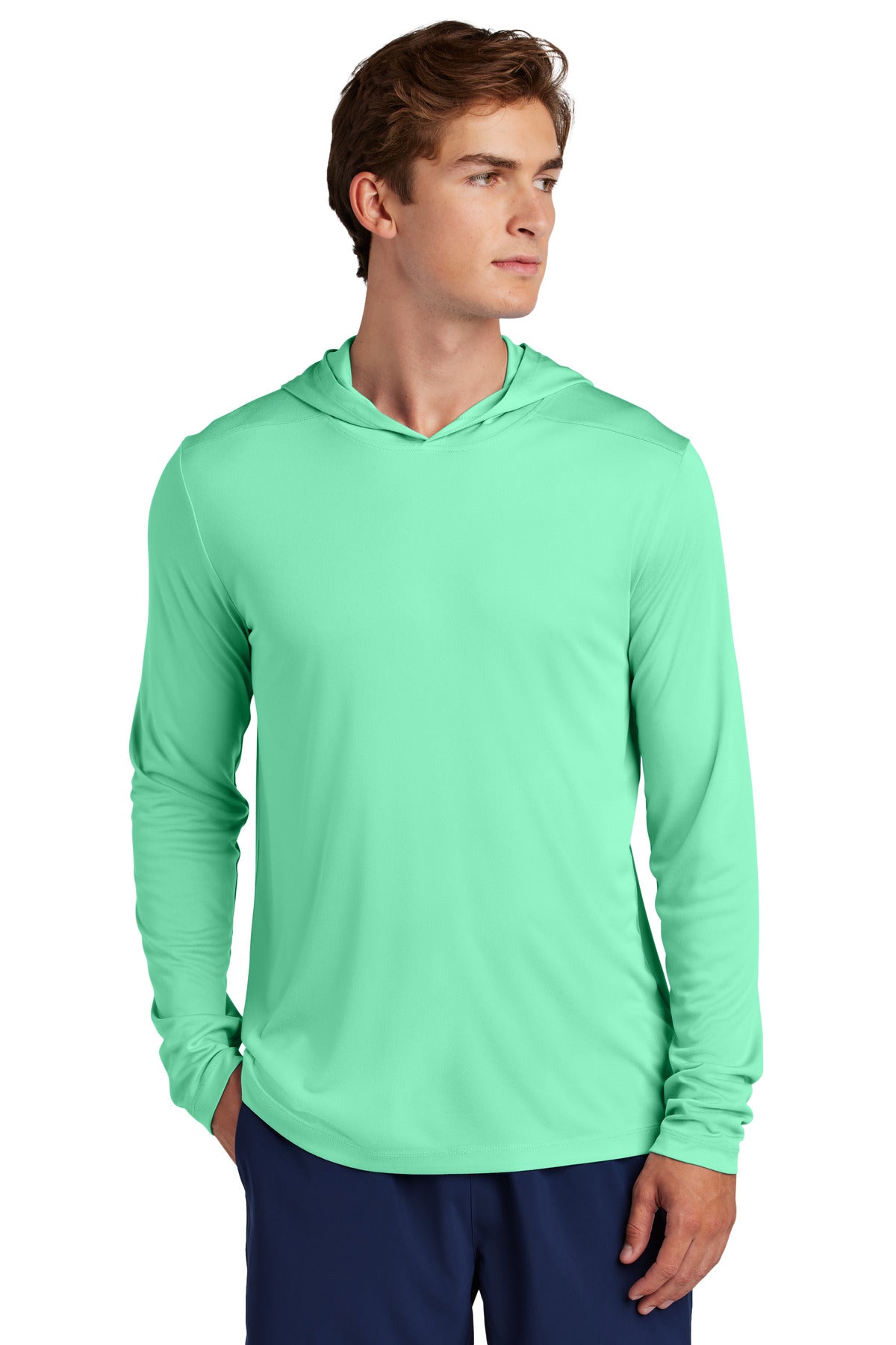 Sport-Tek ® Posi-UV ® Pro Long Sleeve Hoodie ST420LSH