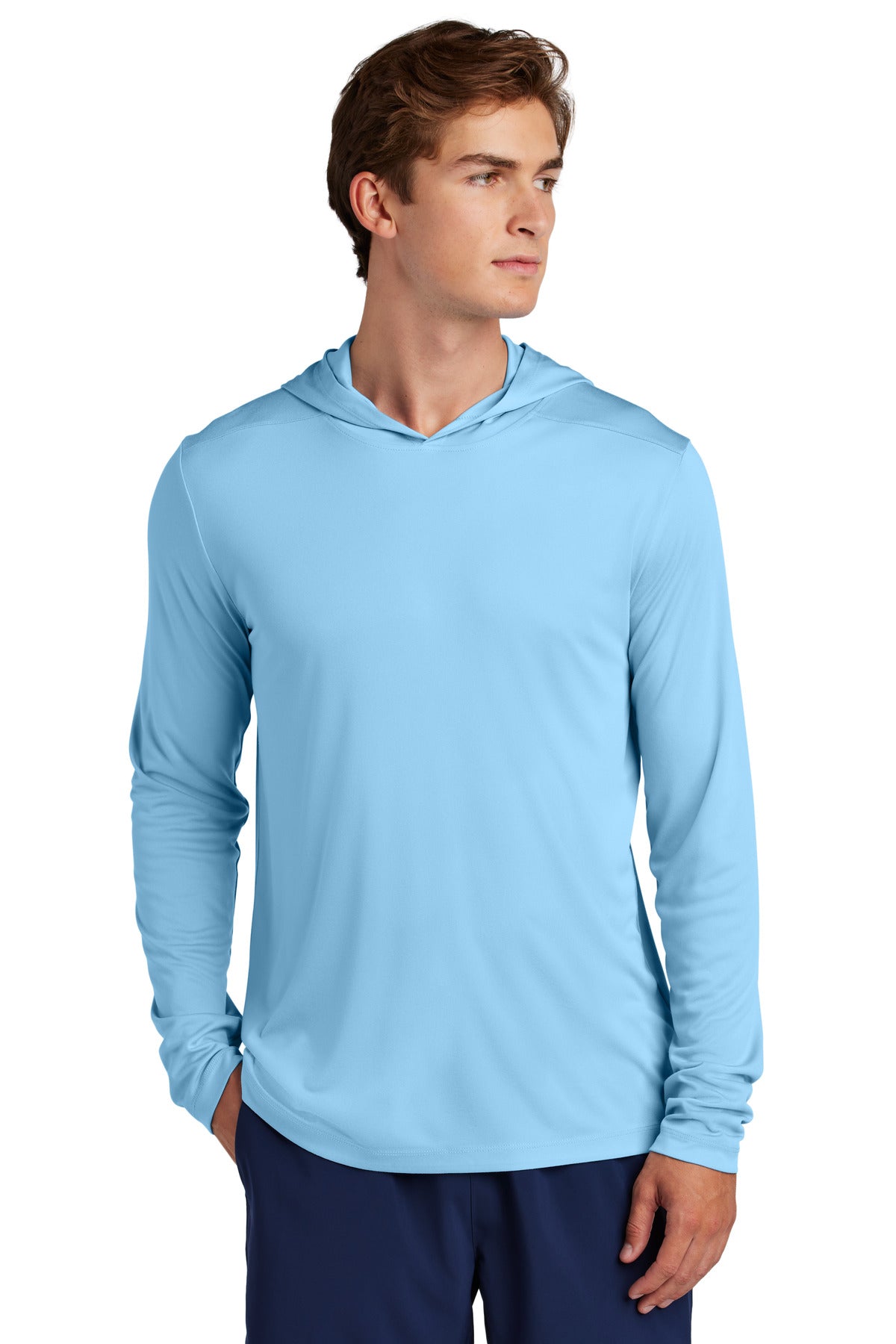 Sport-Tek ® Posi-UV ® Pro Long Sleeve Hoodie ST420LSH