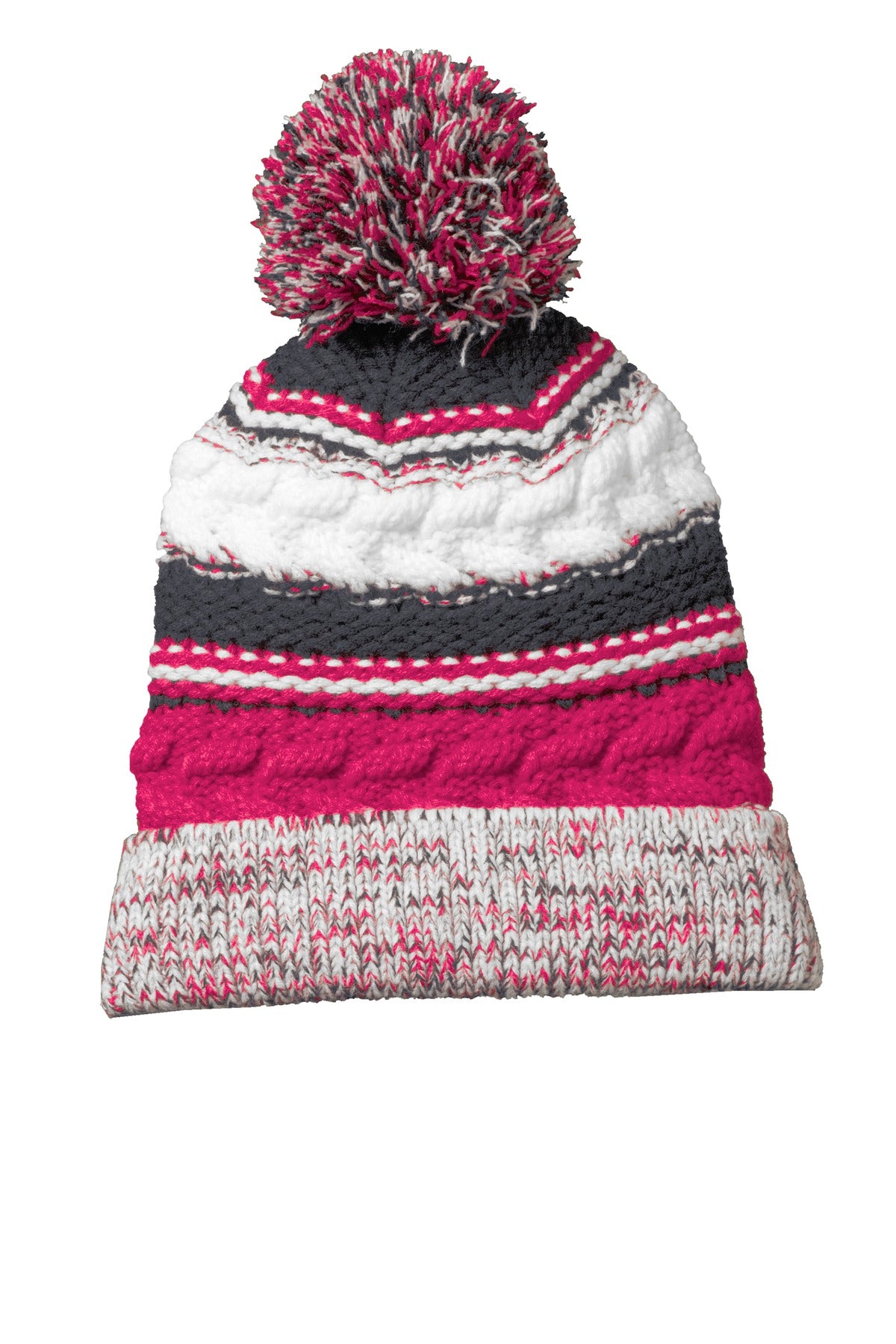 Sport-Tek ® Pom Pom Team Beanie. STC21