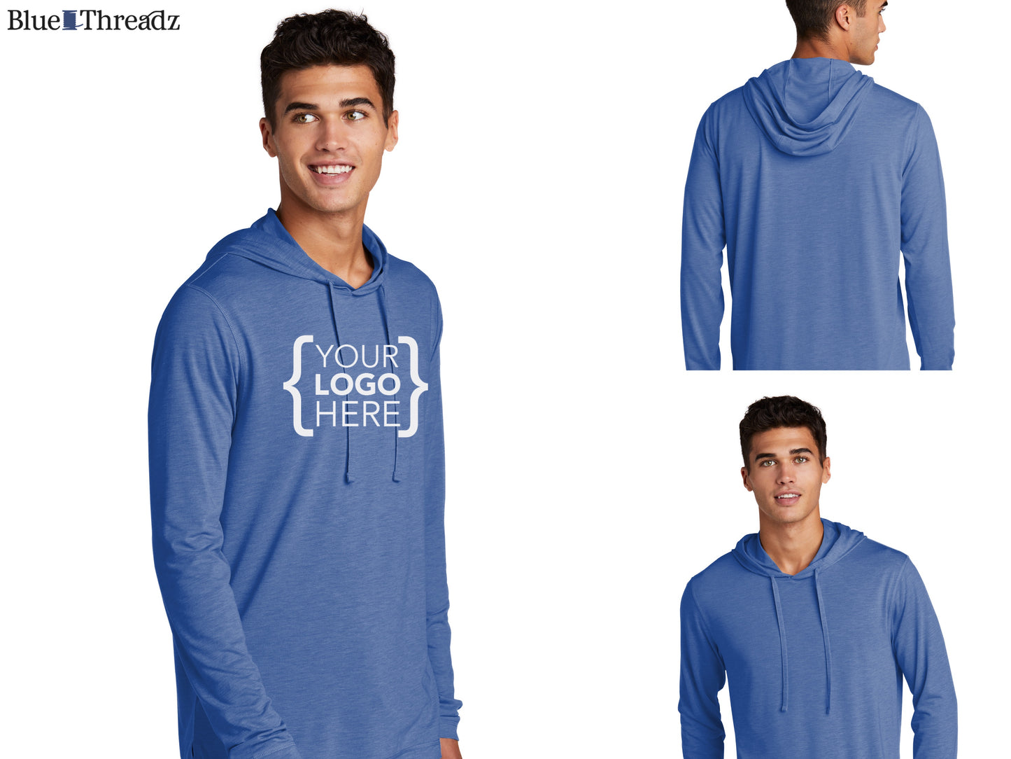 Sport-Tek ® PosiCharge ® Tri-Blend Wicking Long Sleeve Hoodie