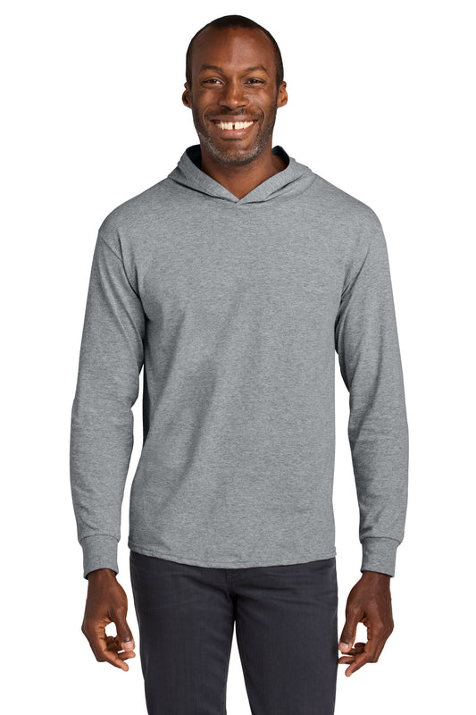 Jerzees Classics ™  Unisex Cotton Long Sleeve Hooded T-Shirt 363LH